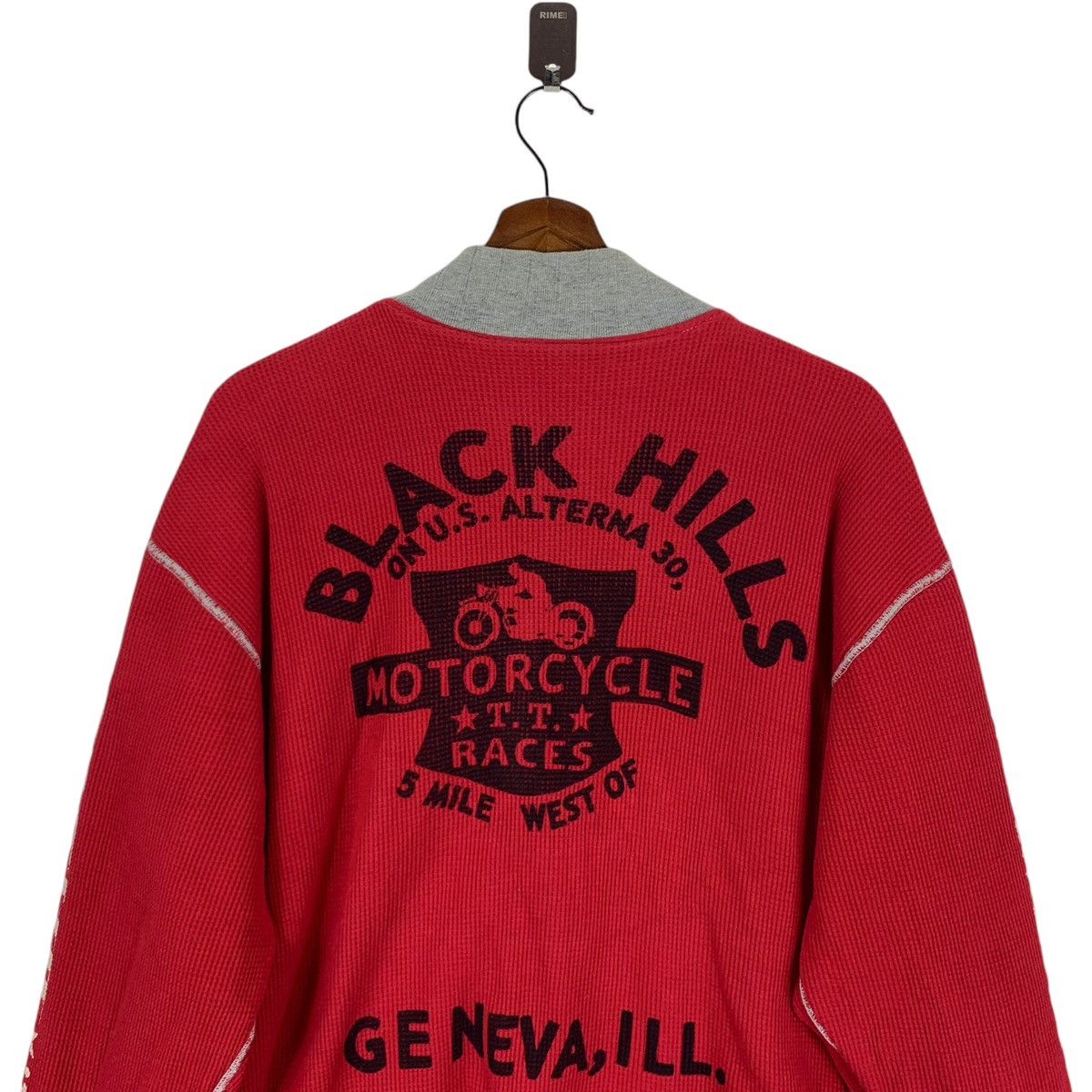Japanese Brand × Vintage VINTAGE RIDE HARD BLACK HILLS MOTORCYCLE CLUB REVERSIBLE Size US M / EU 48-50 / 2 - 11 Thumbnail