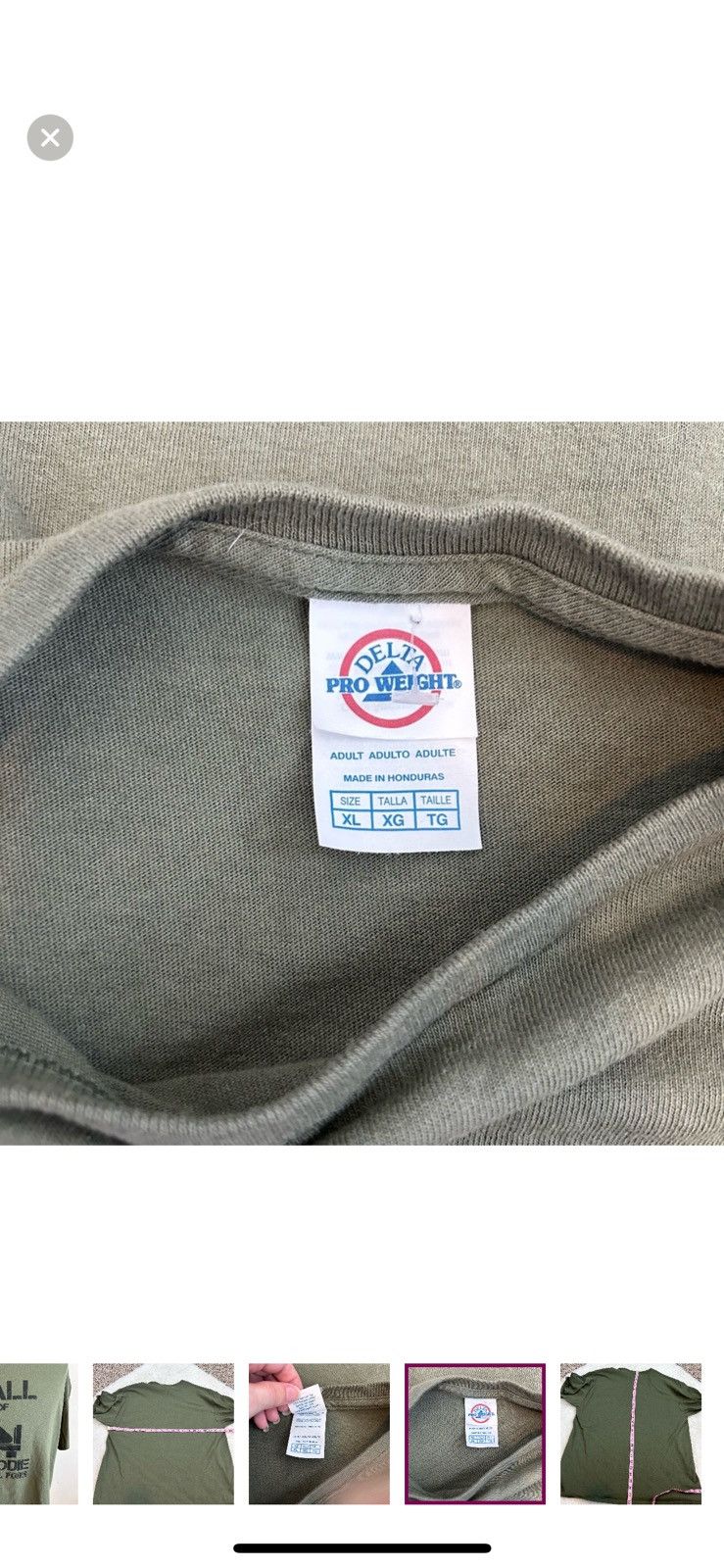 Delta Delta XL novelty doodie tee Size US XL / EU 56 / 4 - 3 Thumbnail