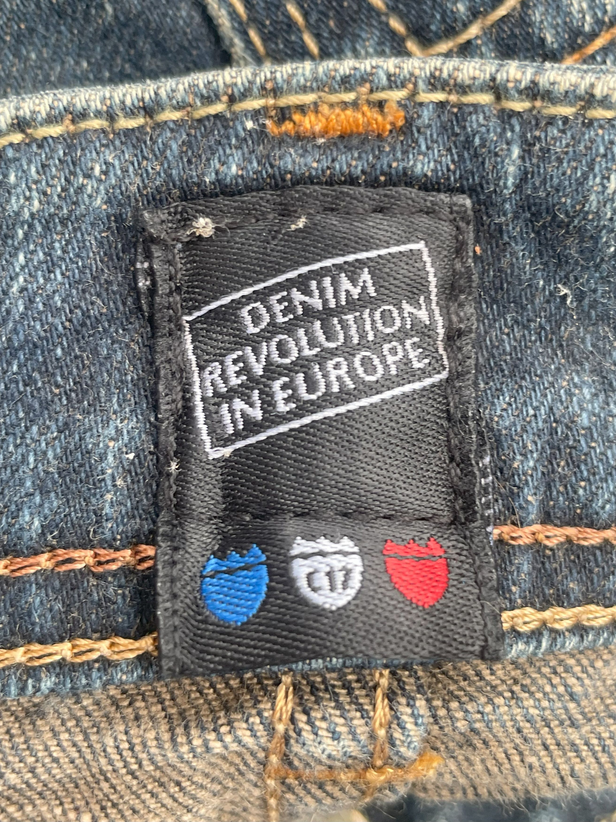 Japanese Brand C-Seventeen Flare Distresed Denim Size 30" / US 8 / IT 44 - 15 Thumbnail