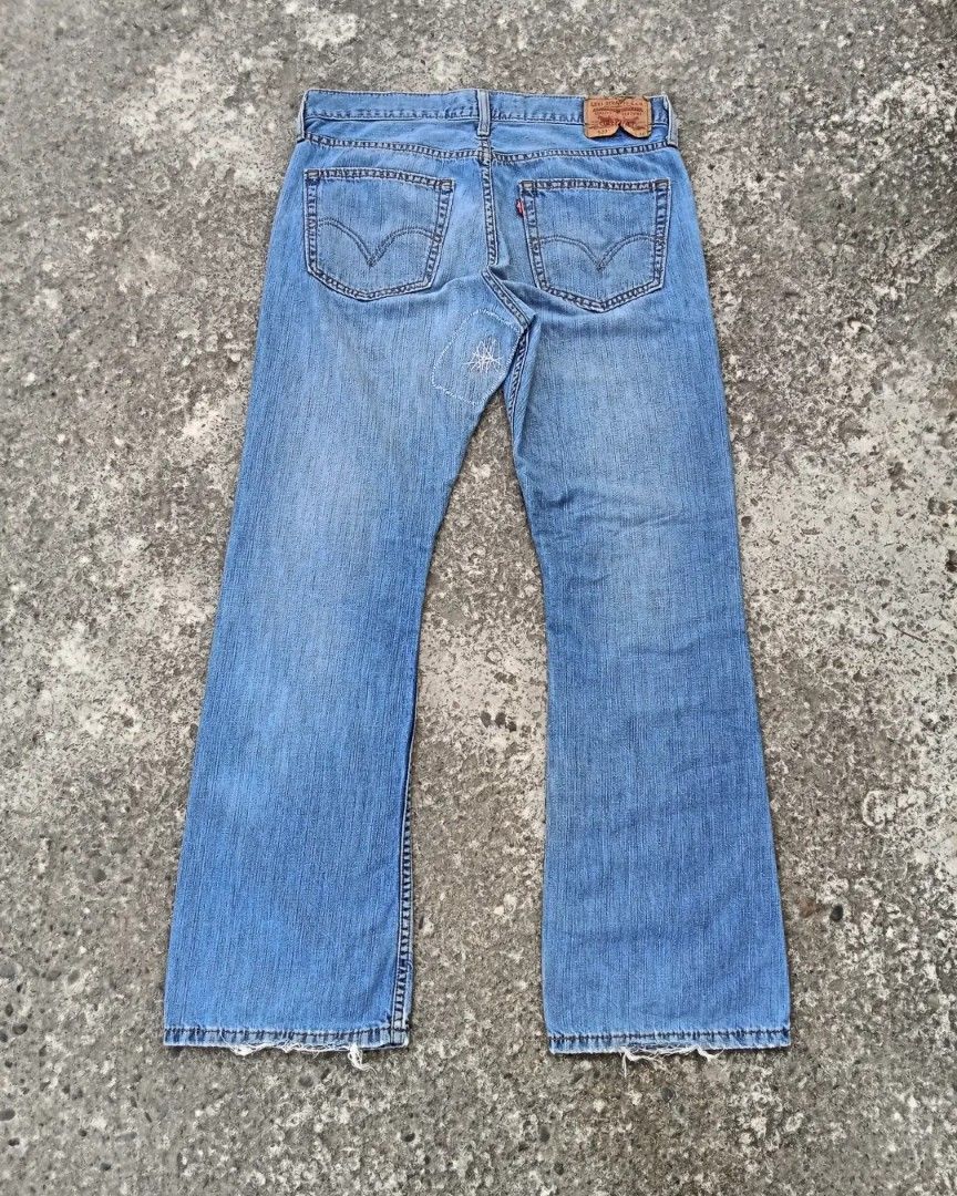 Levi's reworker denim distressed hippie style Size US 33 - 4 Thumbnail