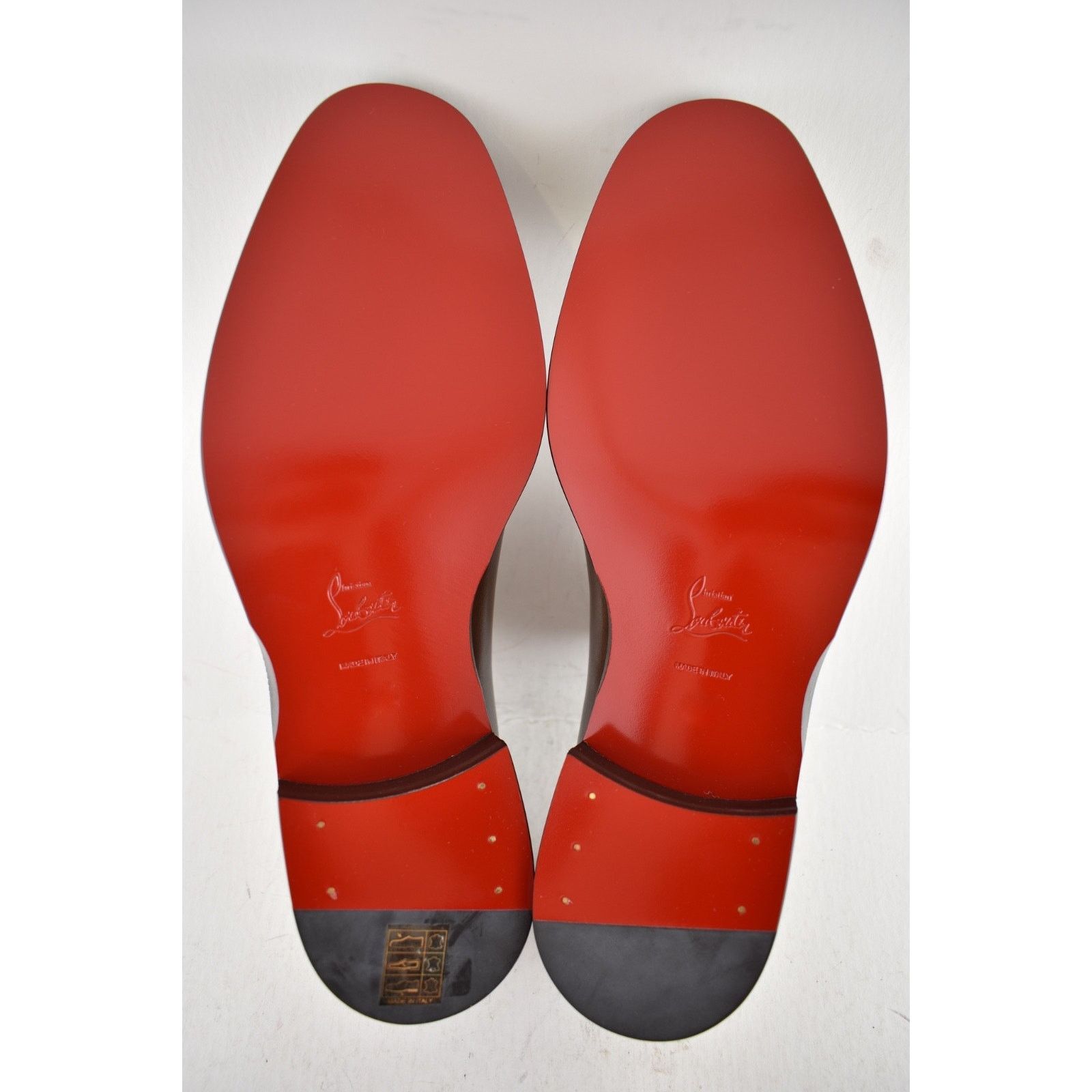 Christian Louboutin Christian Louboutin Sartoby Flat Brown Leather Derby 45 12 Size US 12 / EU 45 - 16 Thumbnail