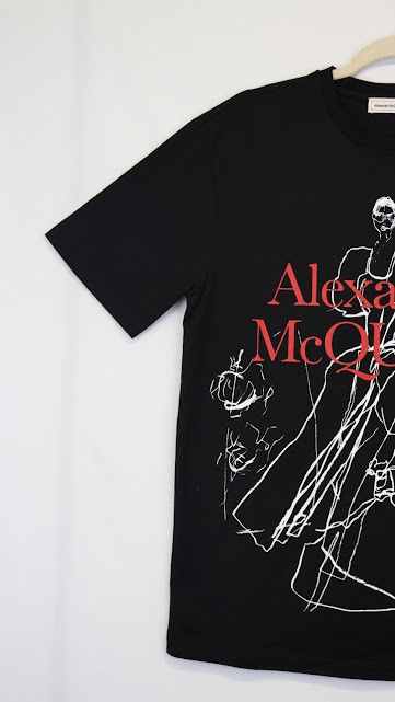 Alexander McQueen o1rshd1 ***Defective / T-Shirt in Black Size US S / EU 44-46 / 1 - 5 Thumbnail