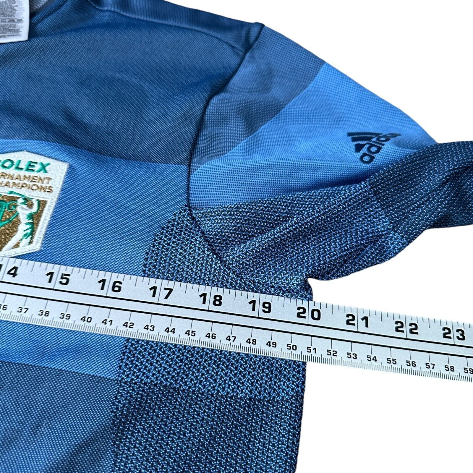 Adidas Adidas Rolex AJGA Tournament of Champions Shirt Men’s S Blue Size US S / EU 44-46 / 1 - 9 Thumbnail