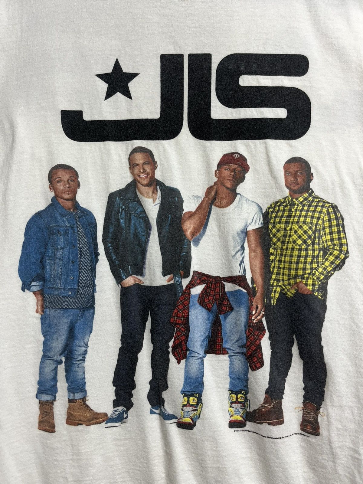 Band Tees × Vintage JLS ©2013 Music Band POP R&B Artists Print Streetwear Tee Size US M / EU 48-50 / 2 - 5 Thumbnail