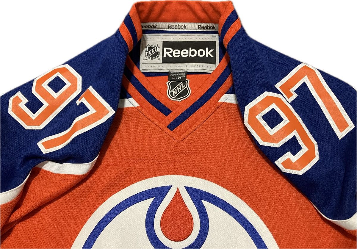 Reebok Edmonton Oilers McDavid Reebok NHL Hockey Jersey Size L Size US L / EU 52-54 / 3 - 3 Thumbnail