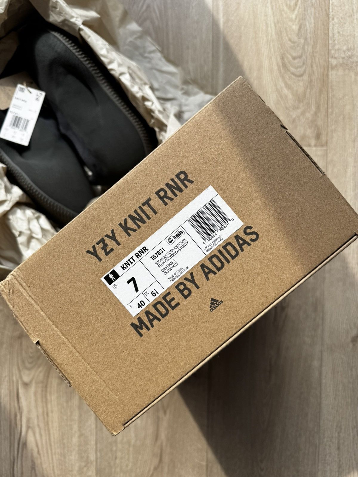 Adidas × Yeezy Adidas Yeezy Knit RNR Size US7 EU40 (25.5cm) Size US 7 / EU 40 - 3 Thumbnail