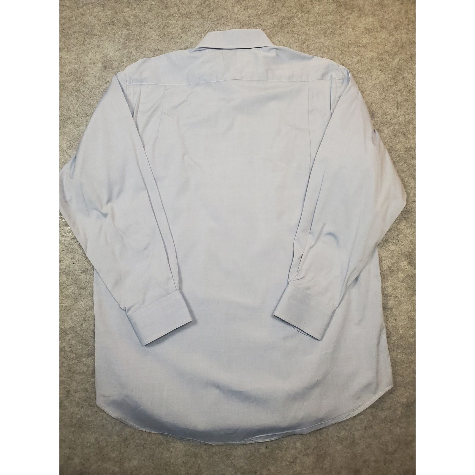 Other Men's 16.5-34 Blue Long Sleeve Button Up Dress Shirt Size US L / EU 52-54 / 3 - 4 Thumbnail