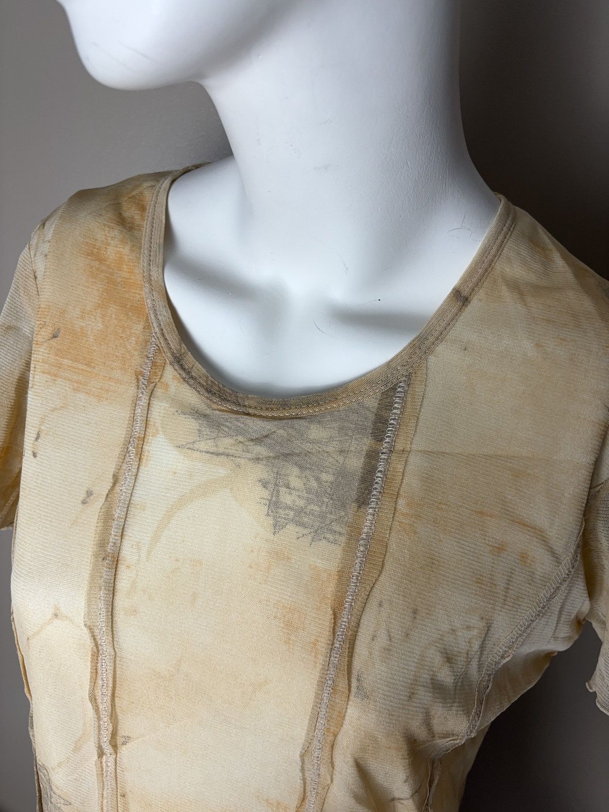 Vintage Mesh printed vintage t-shirt Size L / US 10 / IT 46 - 7 Thumbnail