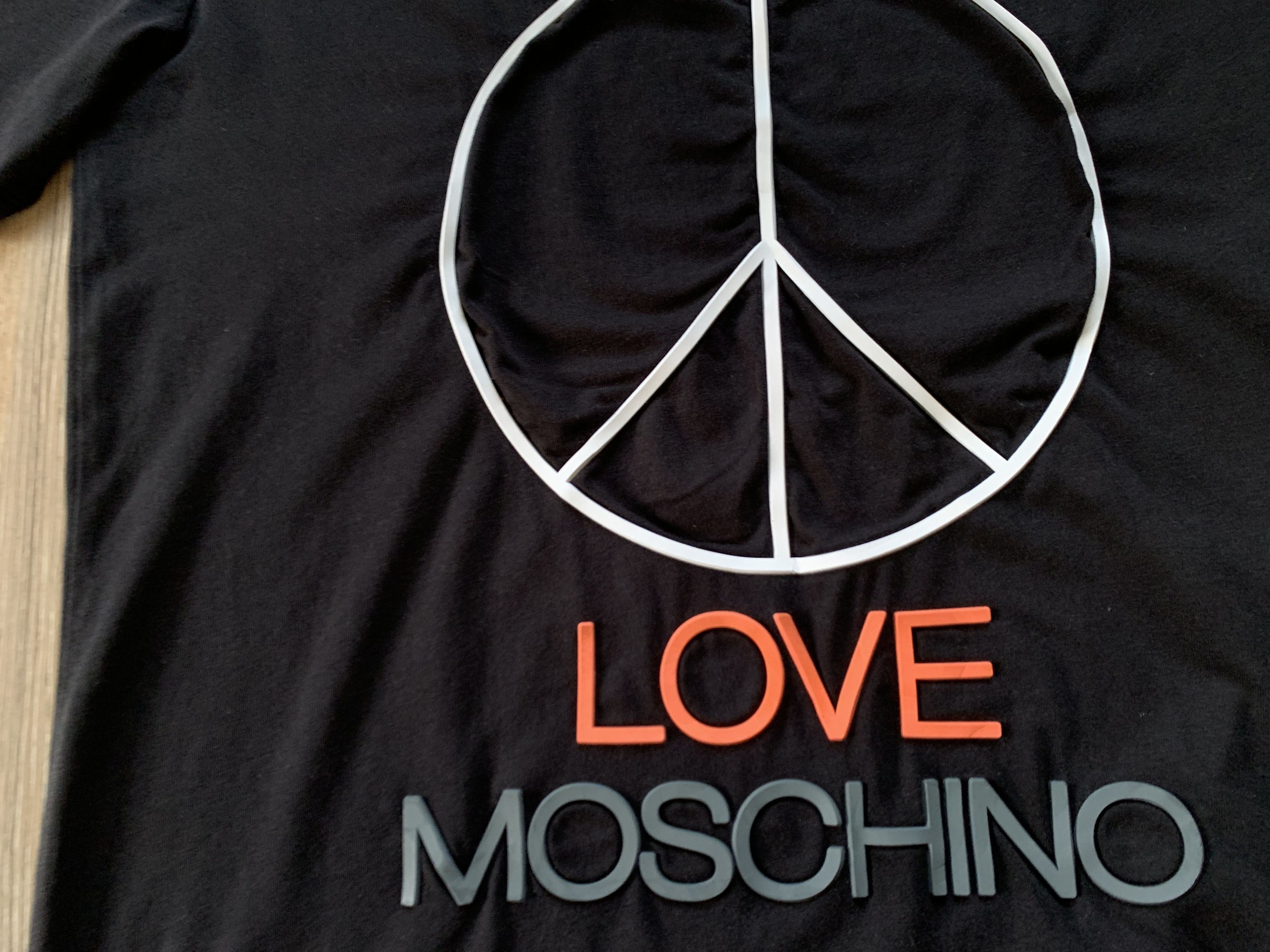 Moschino Vintage Love Moschino Cotton Stretch 3D Printed T-Shirt Size US L / EU 52-54 / 3 - 5 Thumbnail
