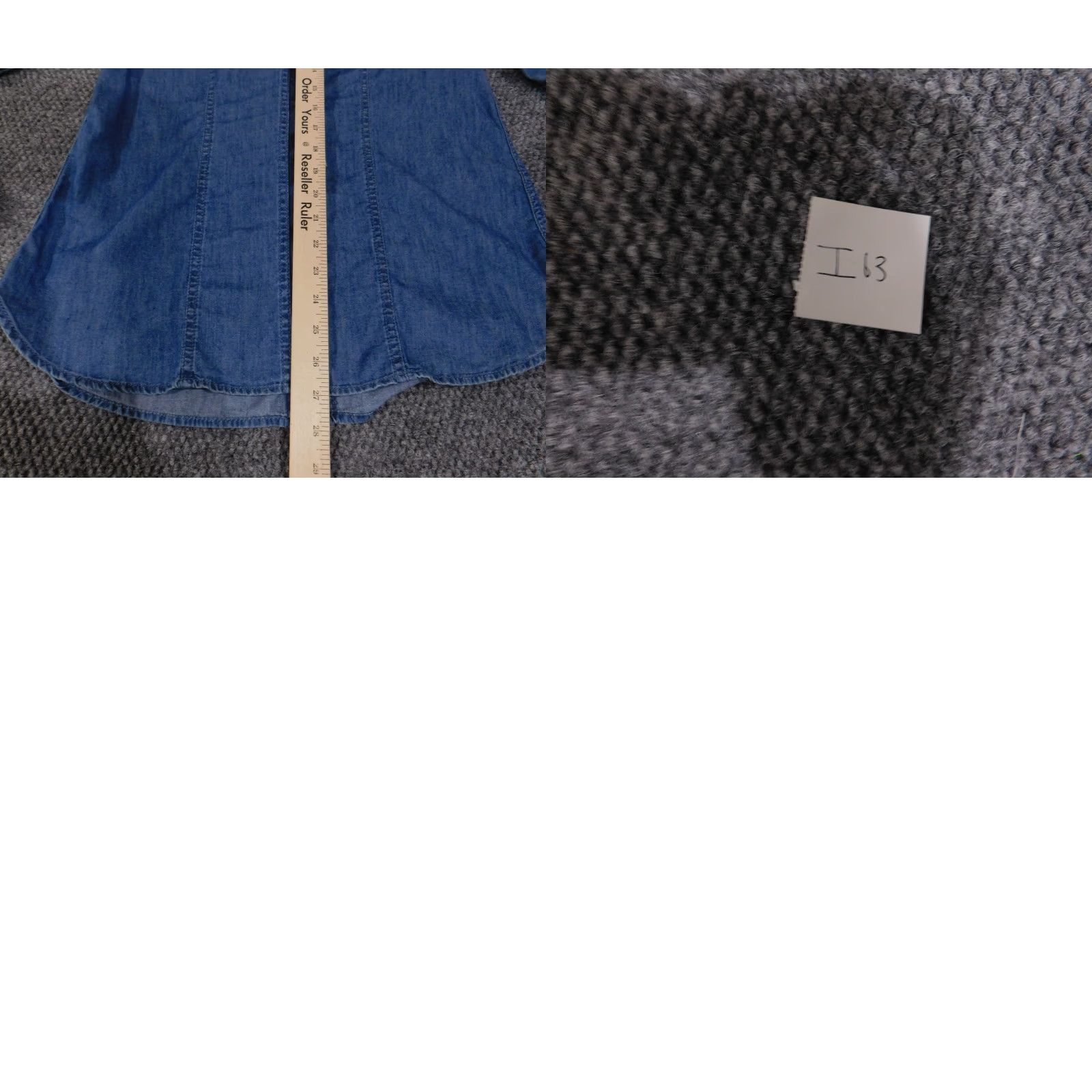 Talbots Talbots Denim Shirt Womens XS Blue Button-Up Long Sleeve Pockets Casual Shirt Regular Fit Size XS / US 0-2 / IT 36-38 - 9 Thumbnail