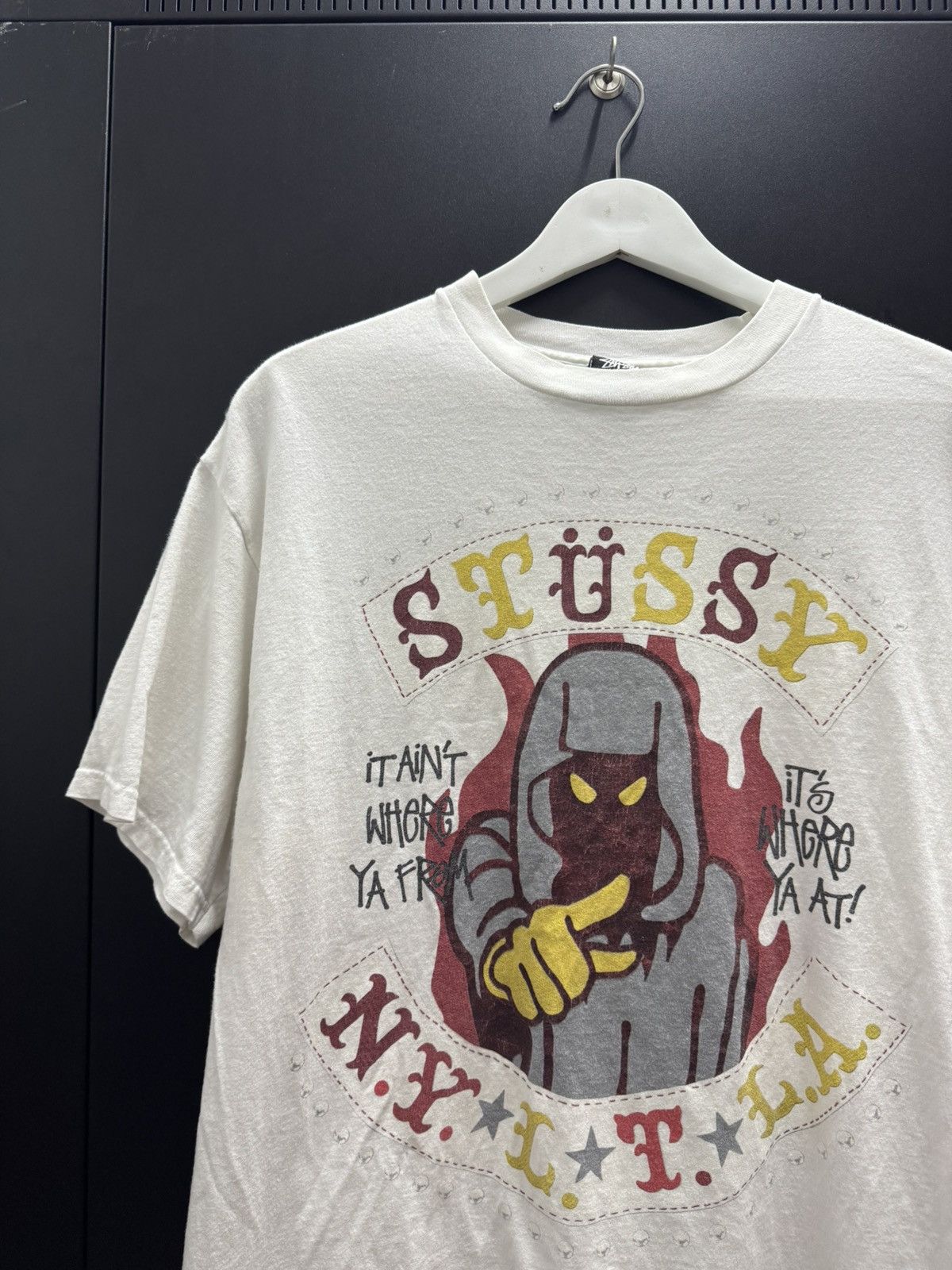 Stussy Vintage y2k Stussy Anonymous Shadow Size US L / EU 52-54 / 3 - 3 Thumbnail