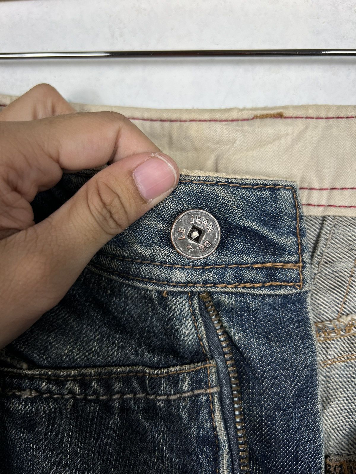 Marithe + Francois Girbaud 🔥 MARITHE FRANCOIS GIRBAUD TEQ DESIGN DENIM Size US 34 / EU 50 - 12 Thumbnail
