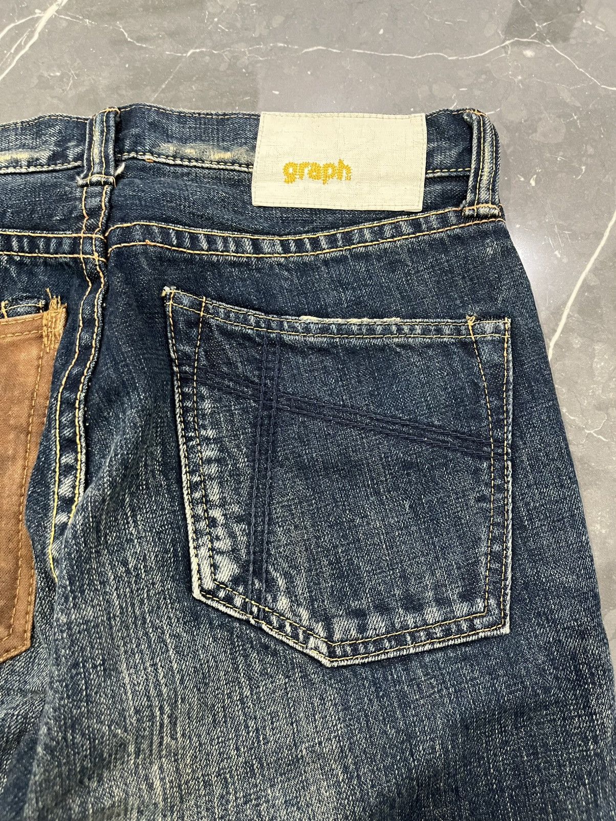 KOJIMA GENES VINTAGE GRAPH KOJIMA DENIM Size US 30 / EU 46 - 4 Thumbnail