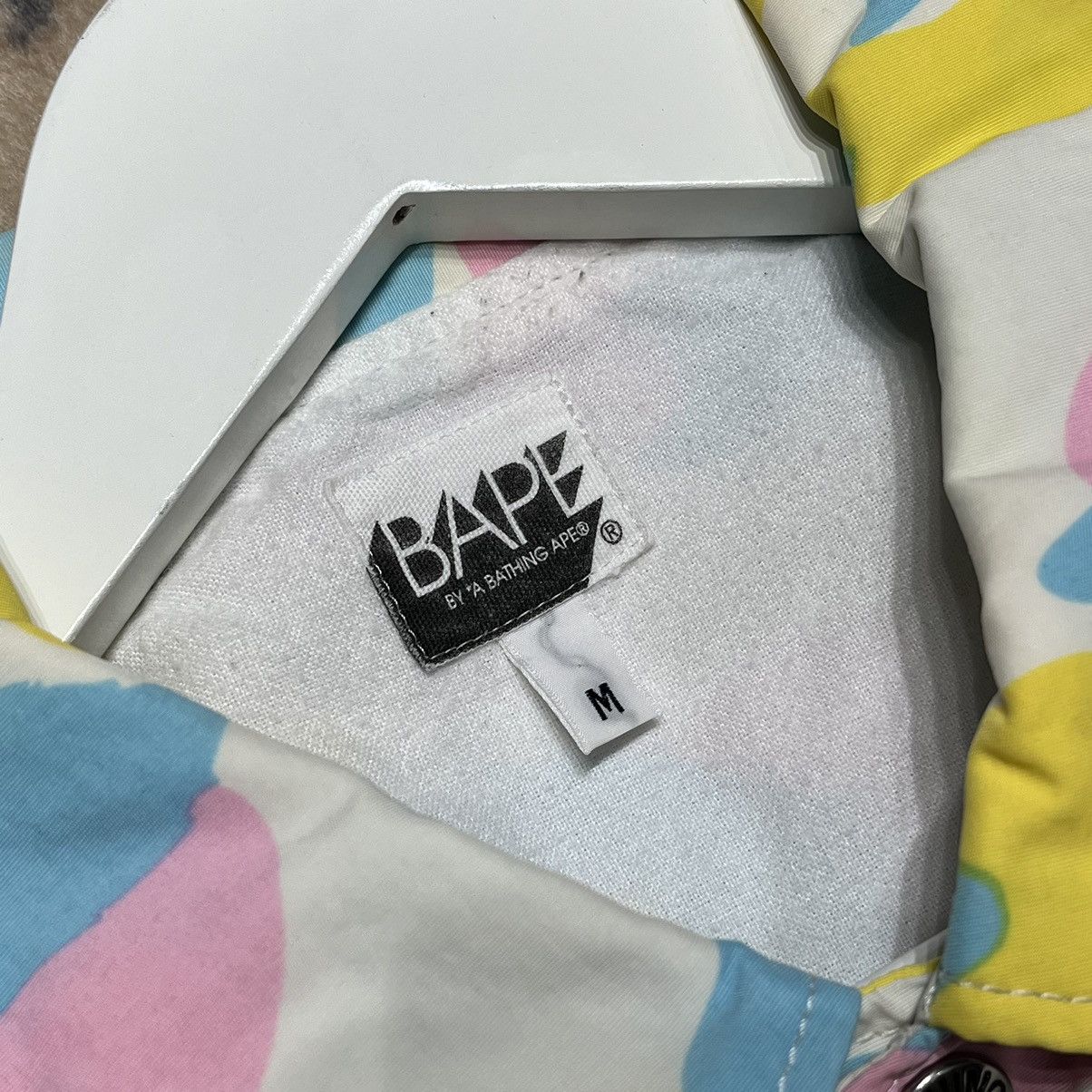 Bape BAPE COTTON CANDY COACH JACKET Size US M / EU 48-50 / 2 - 7 Thumbnail