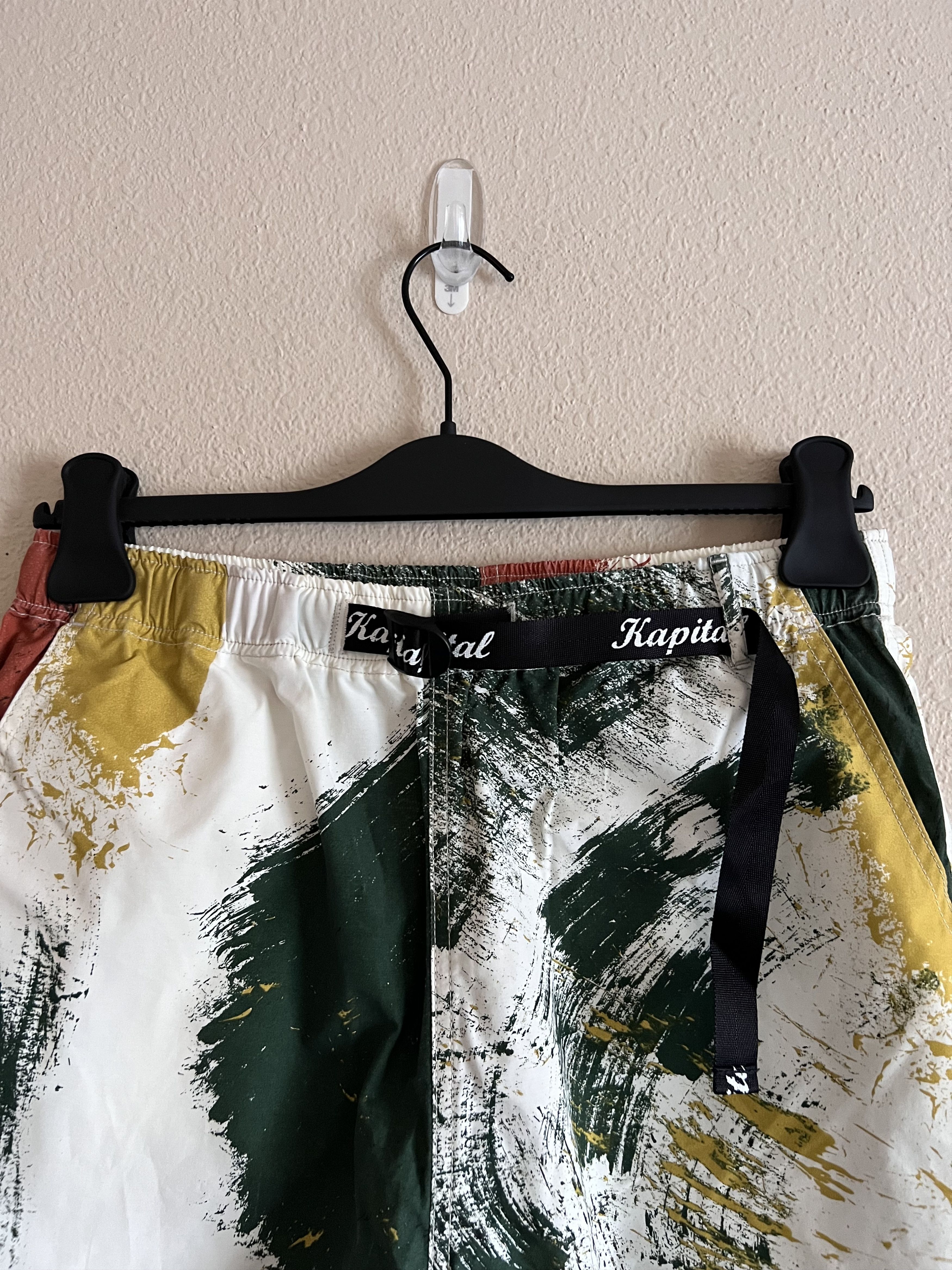 Kapital Kapital Fast Dry Taffeta Brush Camo Easy Shorts Size US 31 - 2 Thumbnail