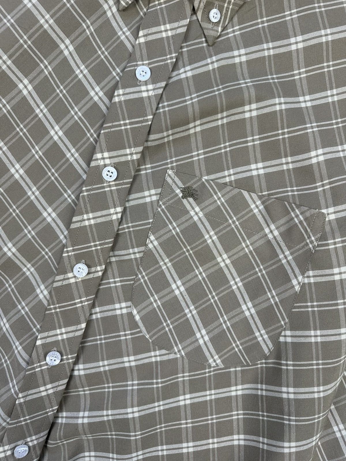 Burberry Burberry Vintage Rare Striped Shirts Button Up Size US S / EU 44-46 / 1 - 6 Thumbnail