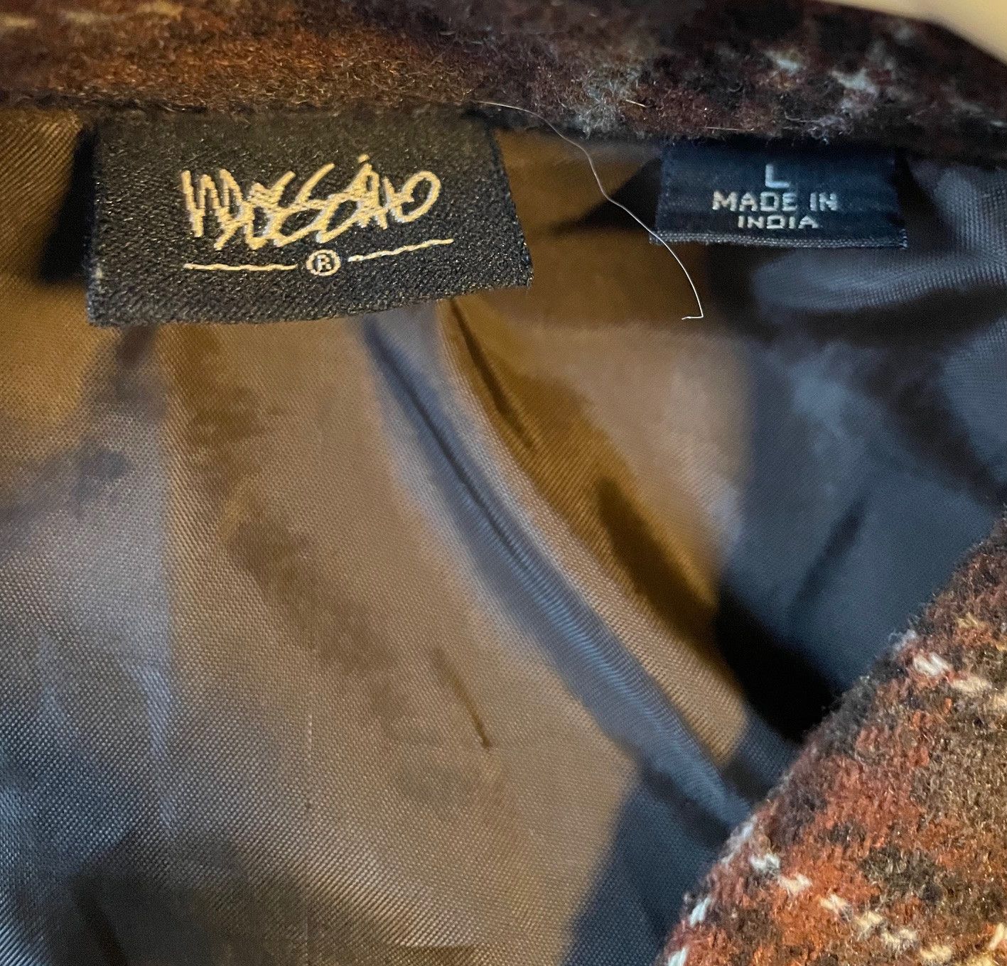 Mossimo Vintage Mossimo Brown Plaid Jacket Size US L / EU 52-54 / 3 - 5 Thumbnail