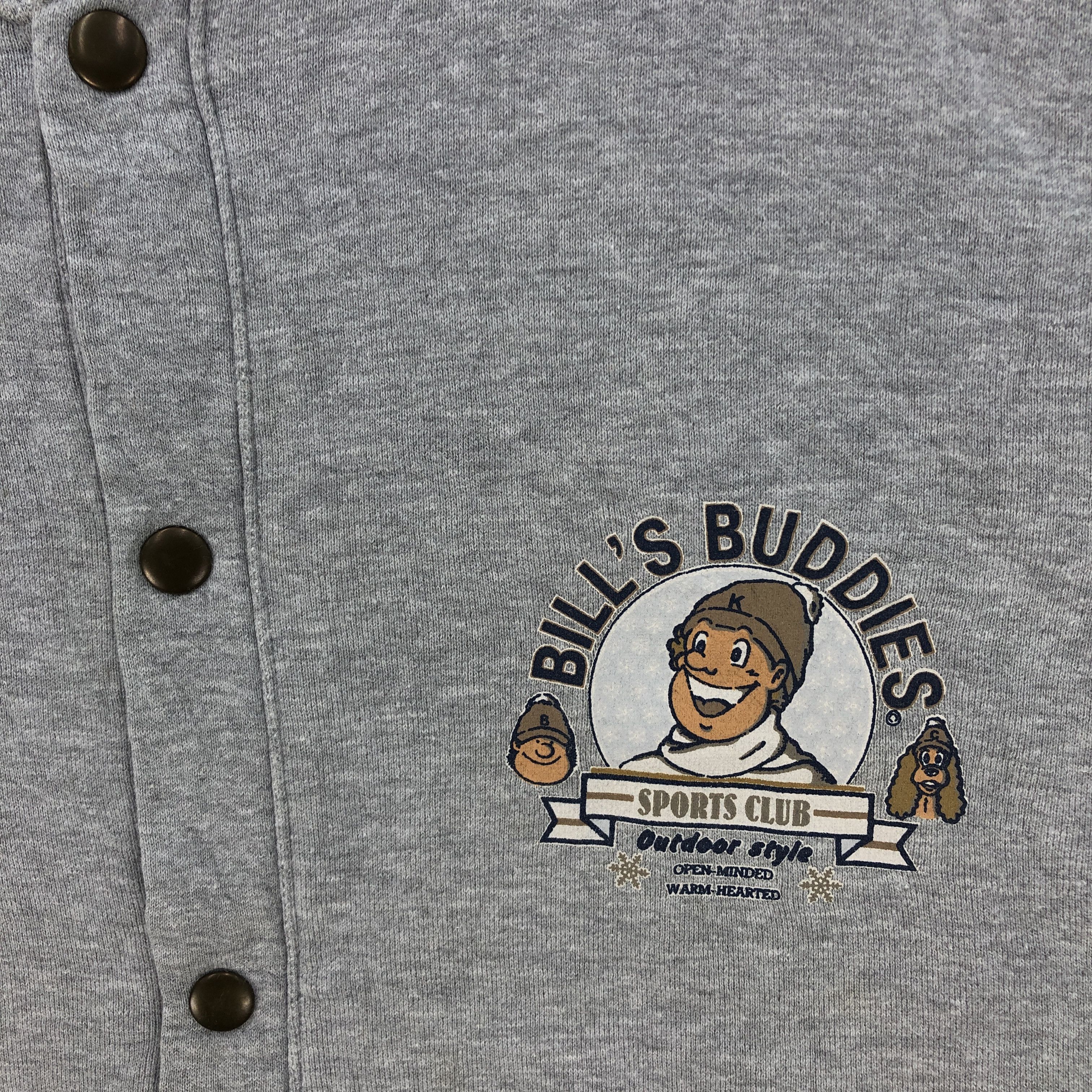Japanese Brand Vintage Bill's Buddies Sweatshirt Boston Team Varsity Vest Size US XL / EU 56 / 4 - 6 Thumbnail
