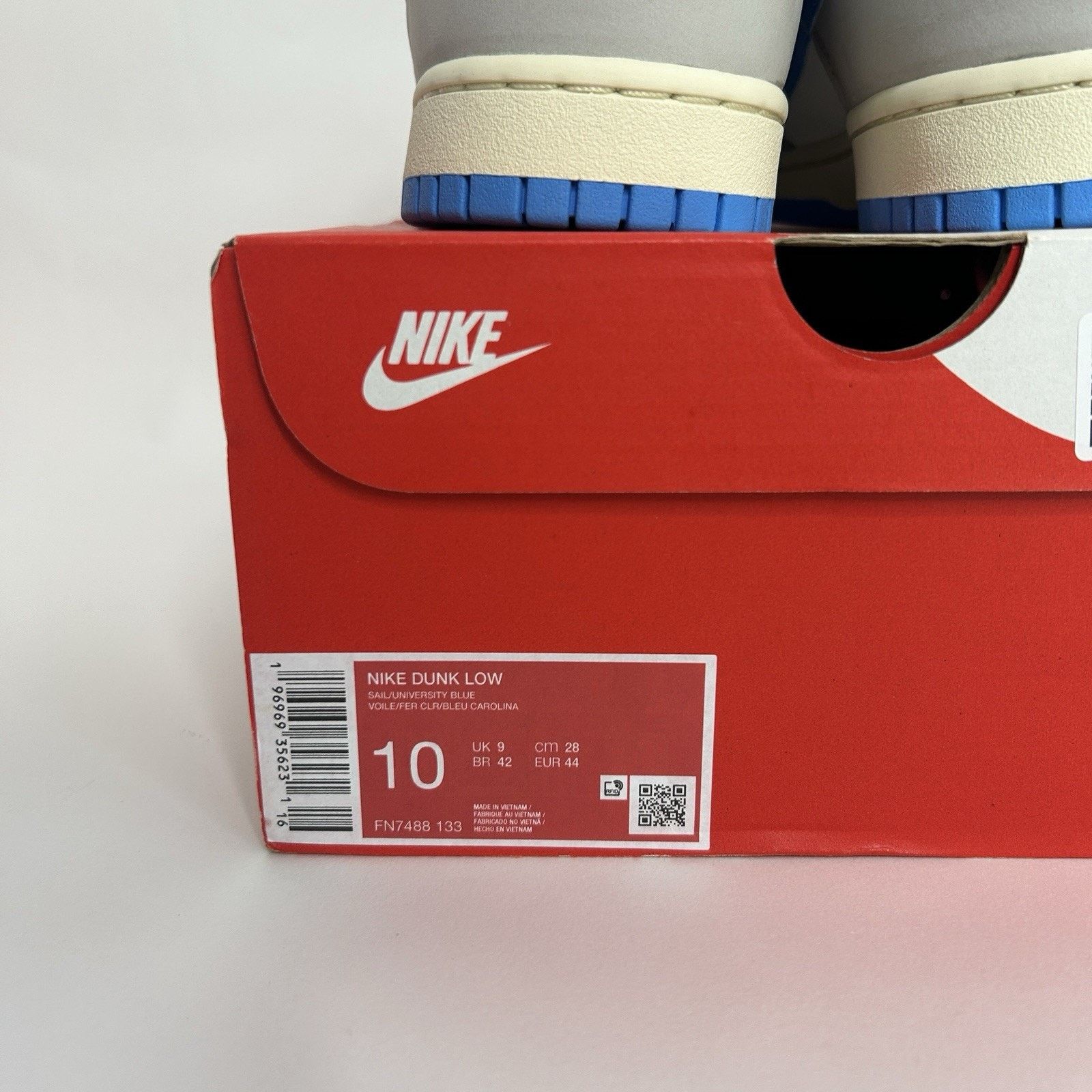 Nike Nike Dunk Low Athletic Department ”University Blue” Size US 10 / EU 43 - 5 Thumbnail