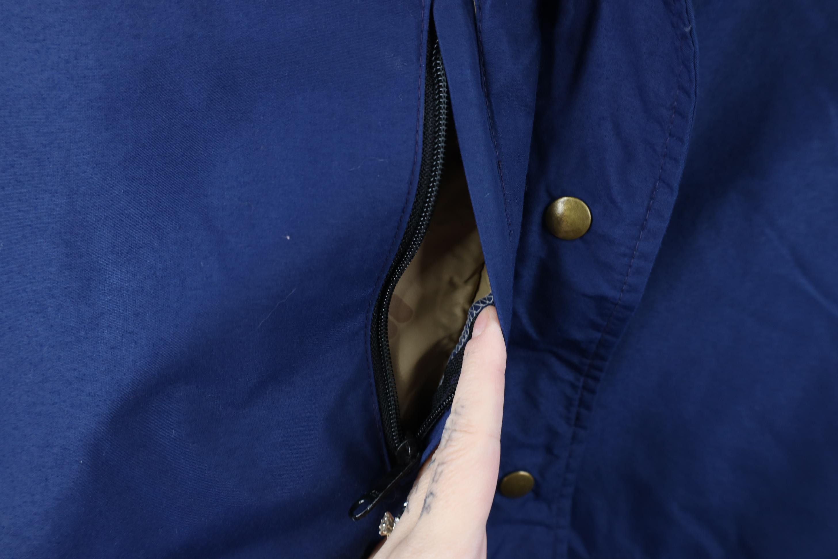 Vintage Vintage 80s Streetwear Waterproof Hooded Parka Jacket USA Size M / US 6-8 / IT 42-44 - 4 Thumbnail
