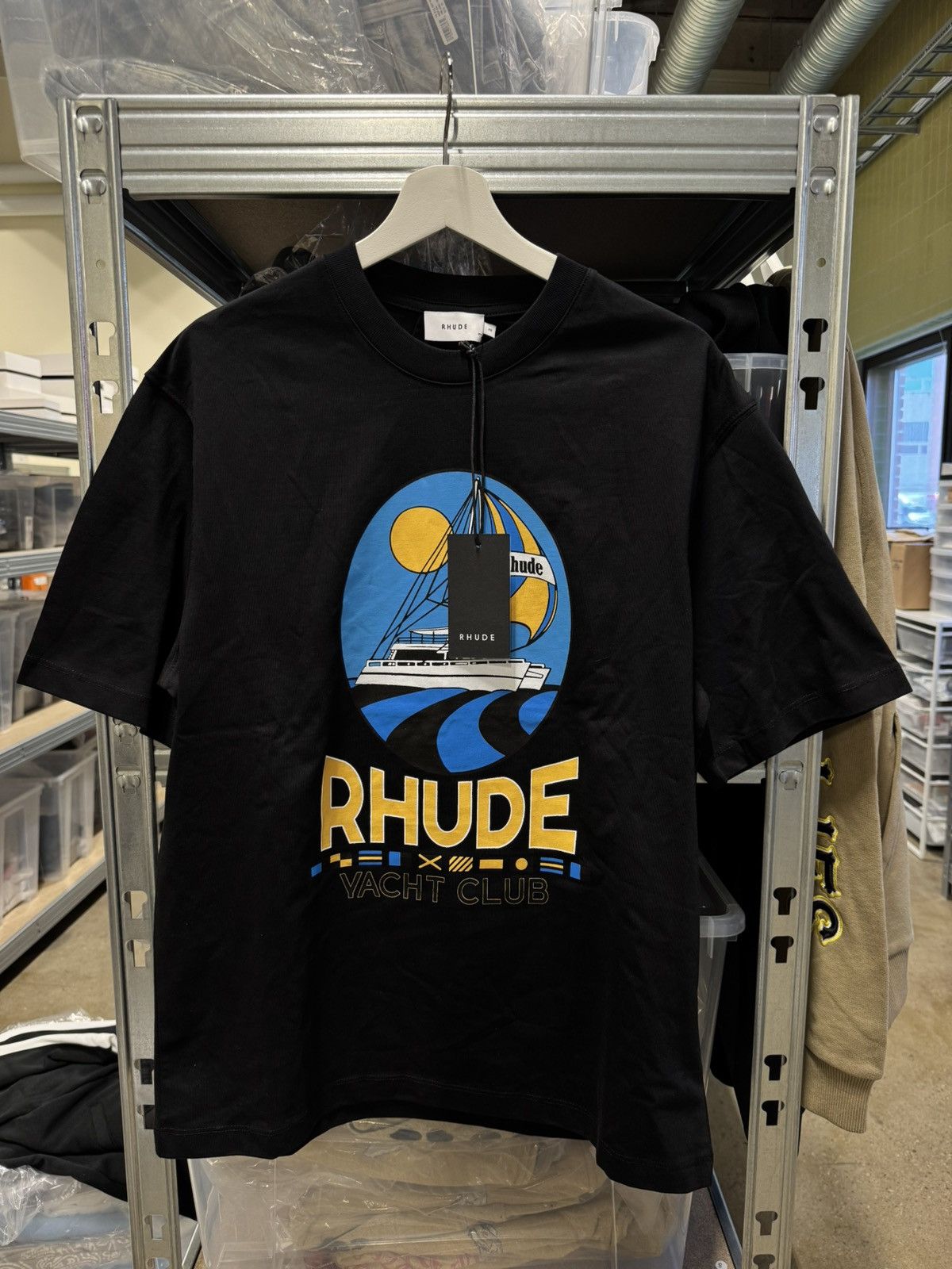 Rhude Yacht Club T-Shirt NEW