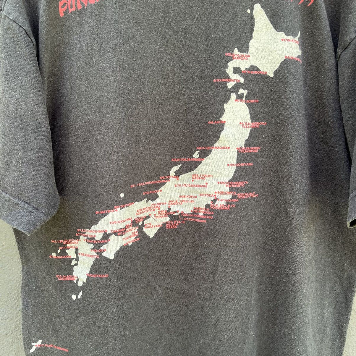 Band Tees 90s The Yellow Monkey Punch Drunkard Tour ERD Grunge Tee Size US L / EU 52-54 / 3 - 2 Thumbnail