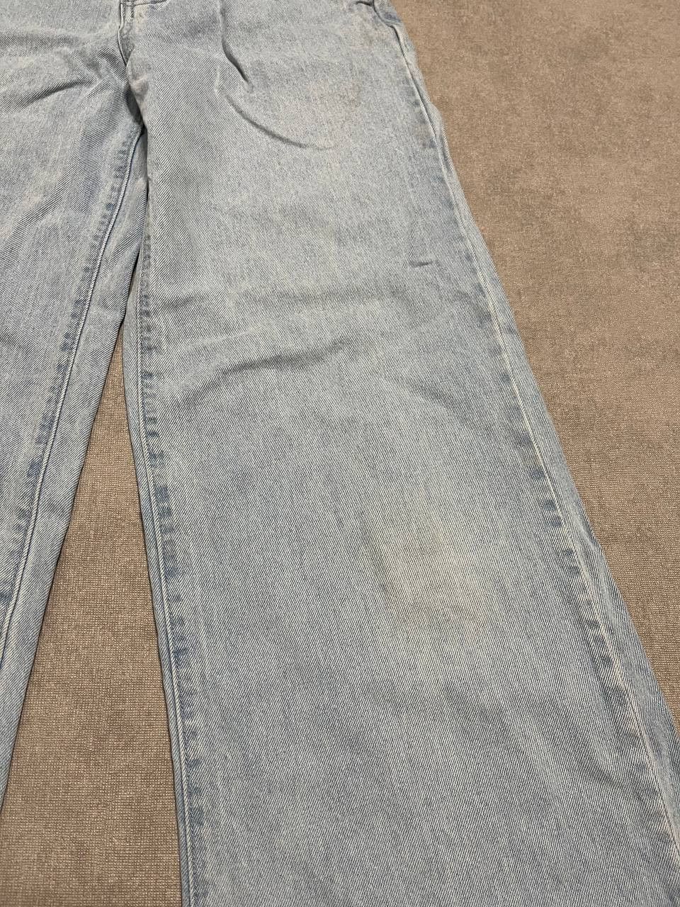 Shein Women`s Crazy Flared Blue Distressed Jeans Denim Shein Sz 28 Size 28" / US 6 / IT 42 - 7 Thumbnail