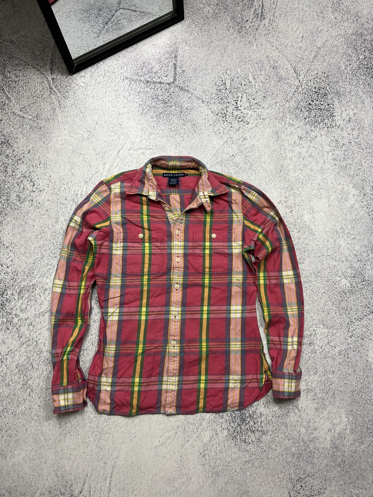 Polo Ralph Lauren Polo Ralph Lauren Women’s Button Up Shirt Checkered Pattern Size M / US 6-8 / IT 42-44 - 1 Thumbnail