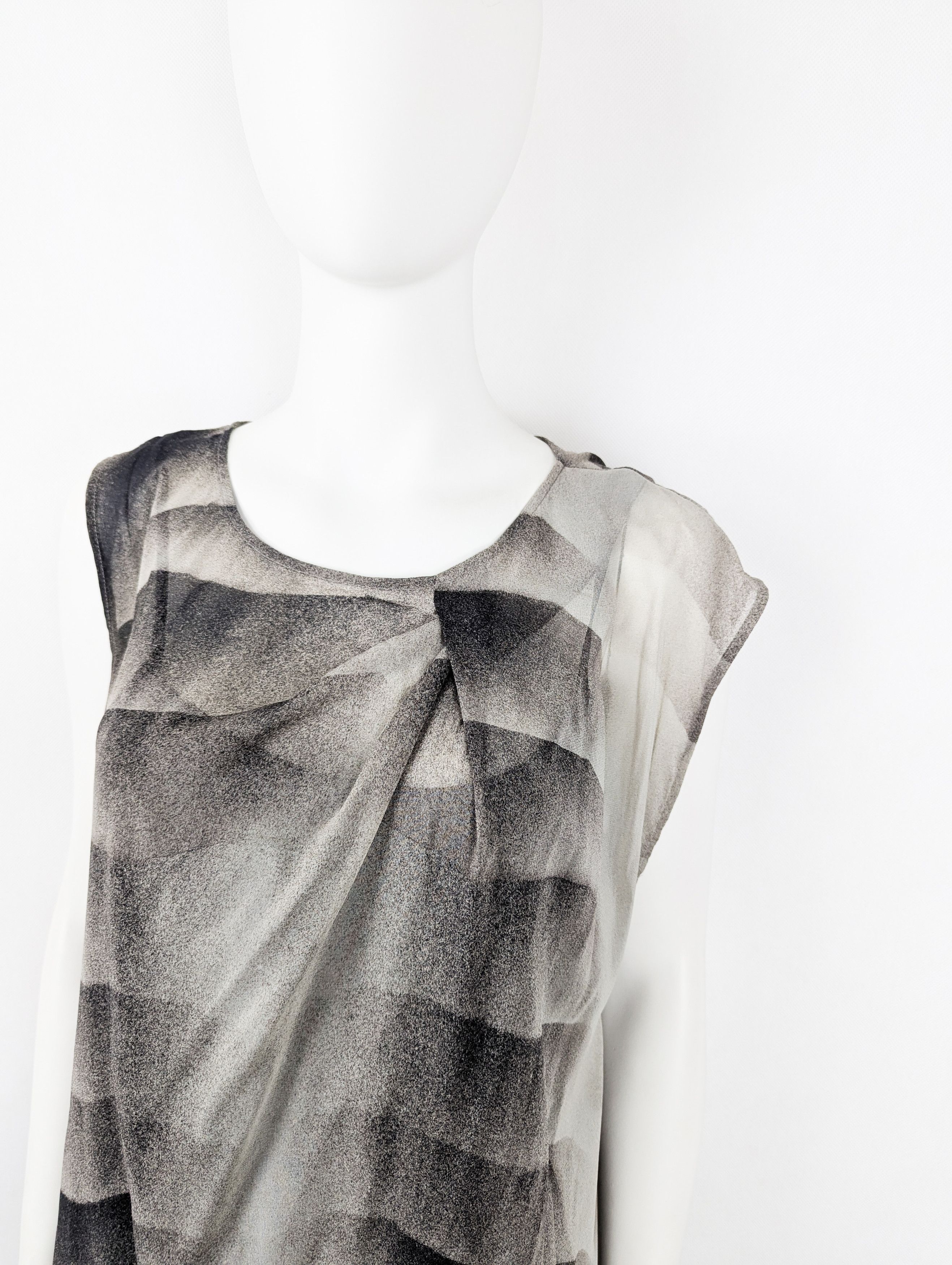 Helmut Lang Helmut Lang grey silk dress Size XS / US 0-2 / IT 36-38 - 3 Thumbnail