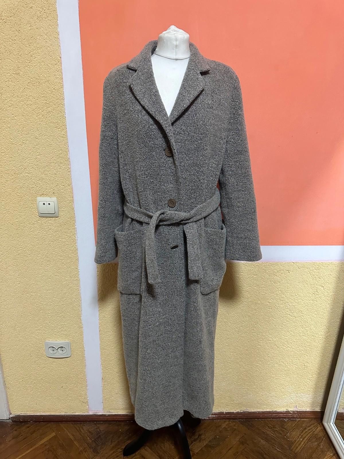 Max Mara MaxMara Coat Grey Sz It 46 Size L / US 10 / IT 46 - 1 Thumbnail