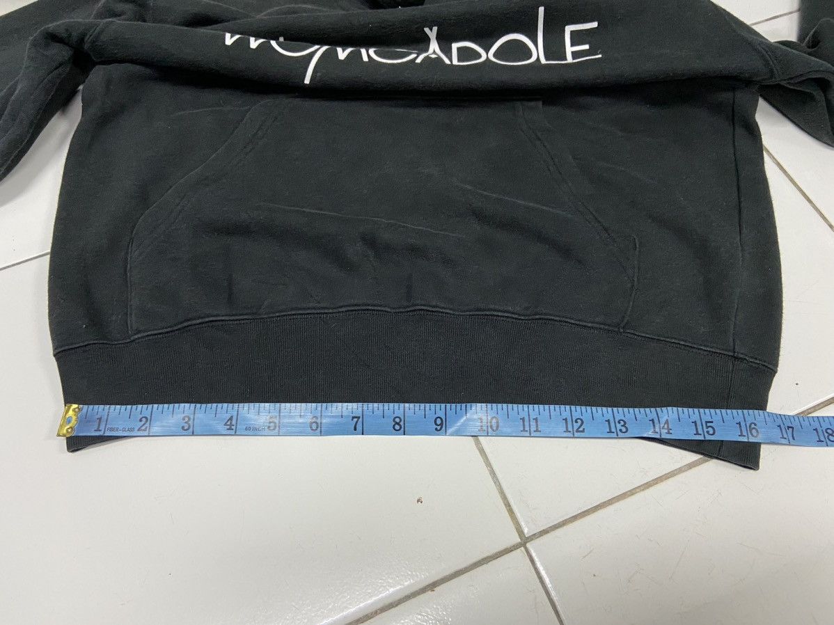 Japanese Brand WOMCADOLE BRAND BLACK HOODIE Size US M / EU 48-50 / 2 - 11 Thumbnail