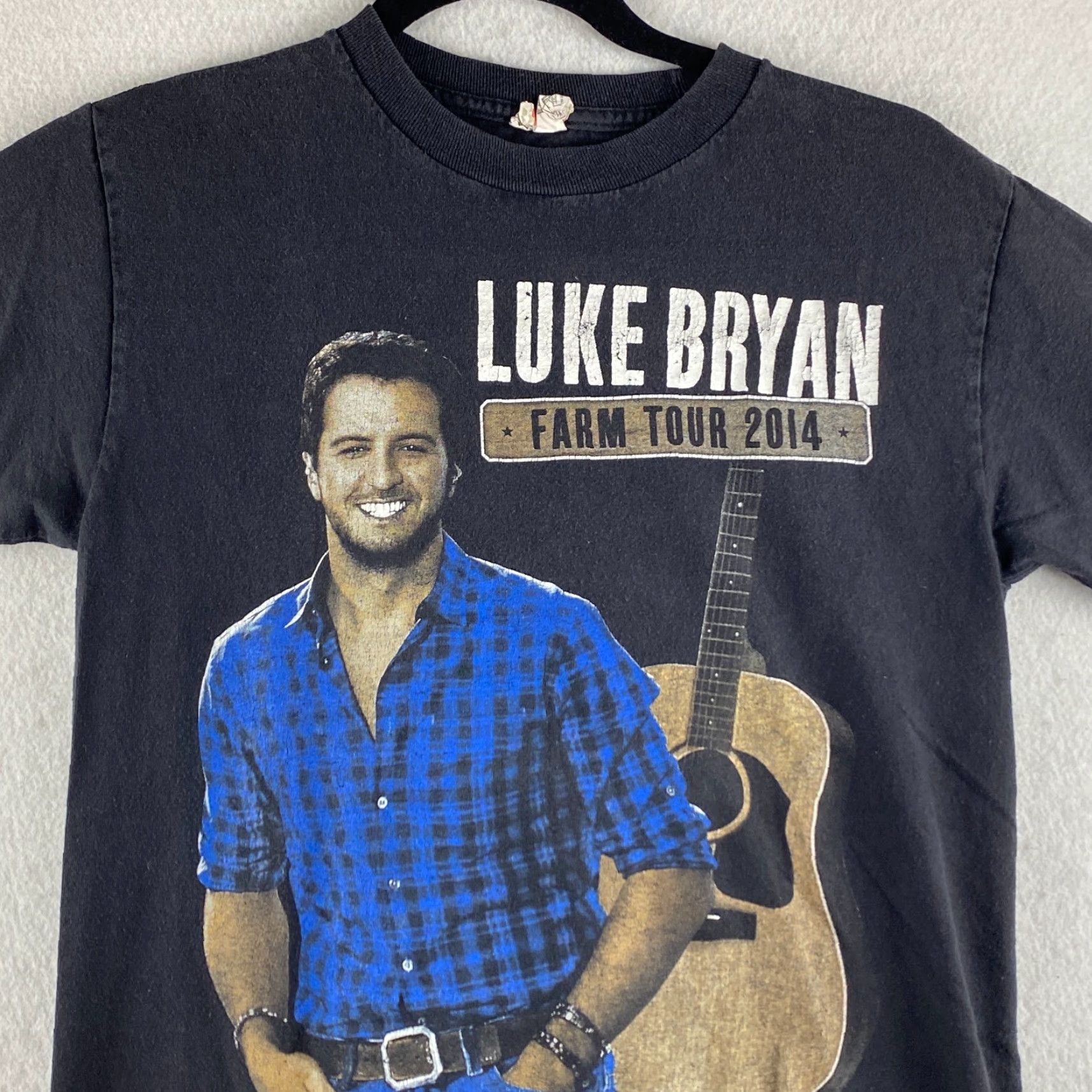 Doublet Luke Bryan Farm Tour Shirt Mens Small S Black 2014 Double-Sided Graphic T-Shirt Size US S / EU 44-46 / 1 - 3 Thumbnail