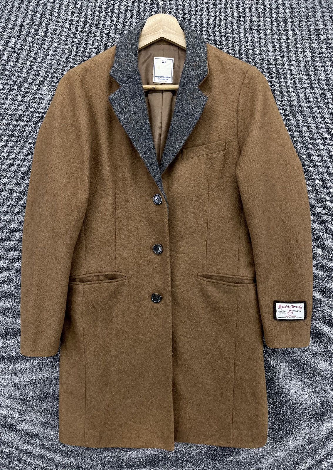 Harris Tweed Vintage Harris Tweed Sevendays Rare Wool Jacket Size M / US 6-8 / IT 42-44 - 1 Thumbnail