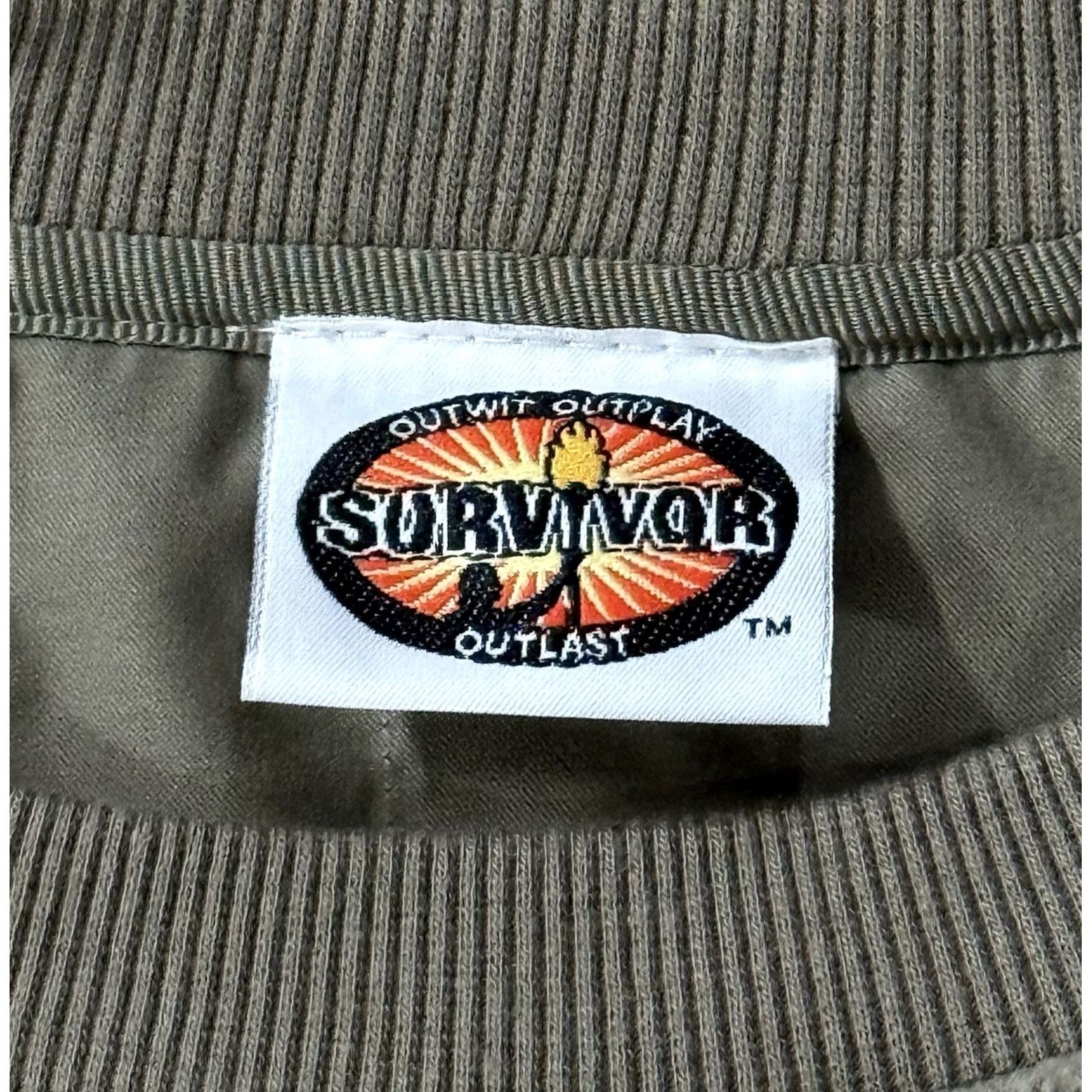 Vintage Vintage Gear For Sports Survivor Panama: Exile Island Crewneck Sweatshirt OSFA CBS TV Unisex Adults Green Size US M / EU 48-50 / 2 - 6 Thumbnail