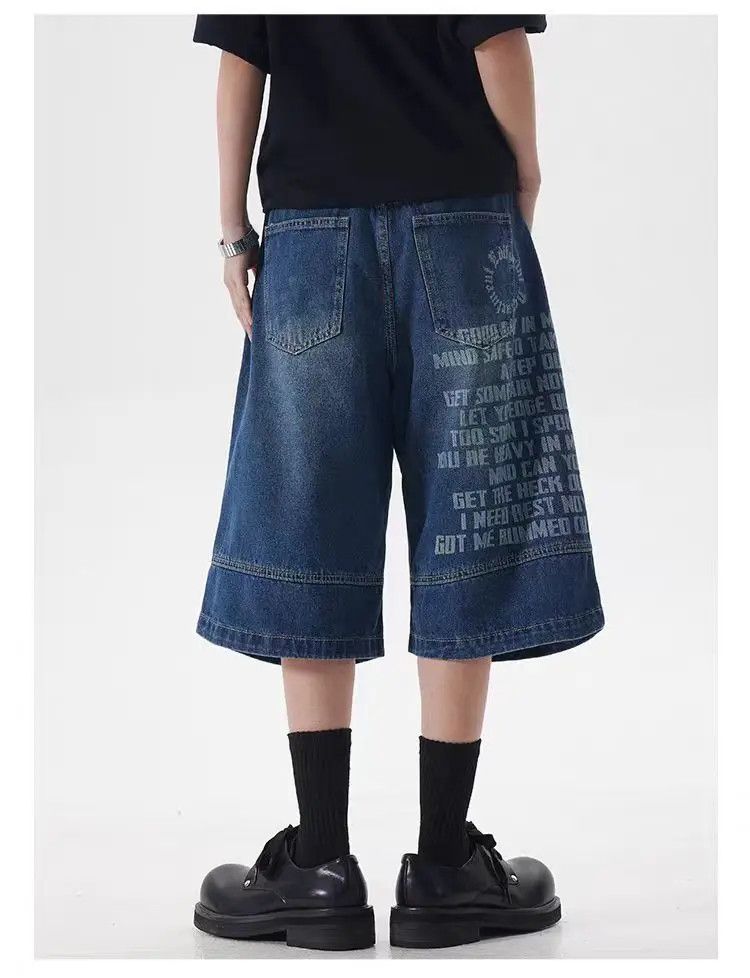 Designer × Japanese Brand Vintage Casual Loose Harajuku Shorts Size US 32 / EU 48 - 4 Thumbnail