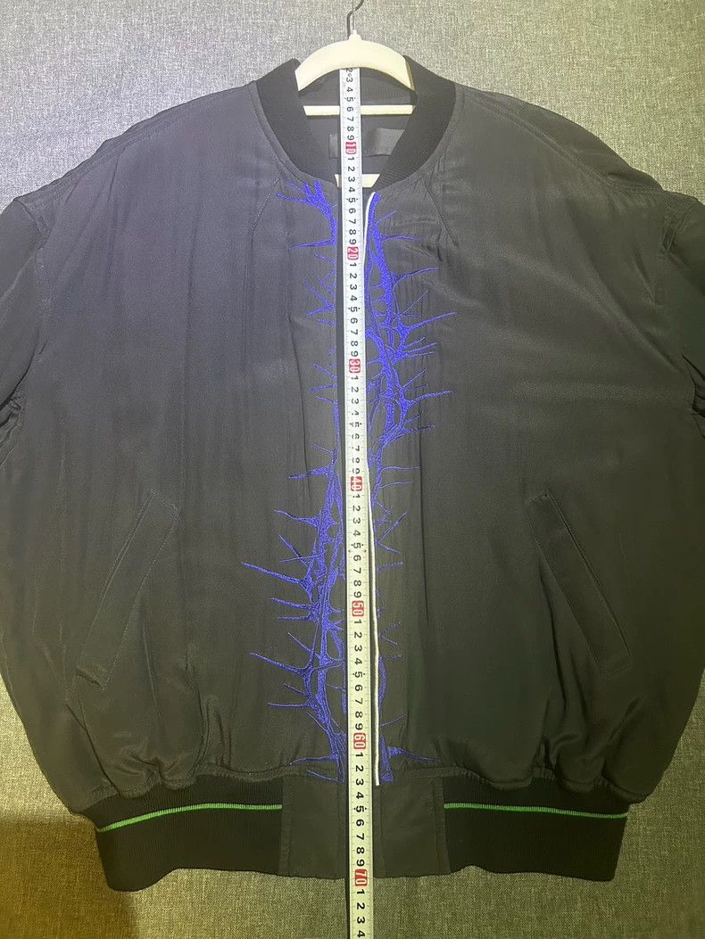 Haider Ackermann haider ackermann Branch pattern embroidered silk black jac Size US M / EU 48-50 / 2 - 4 Thumbnail