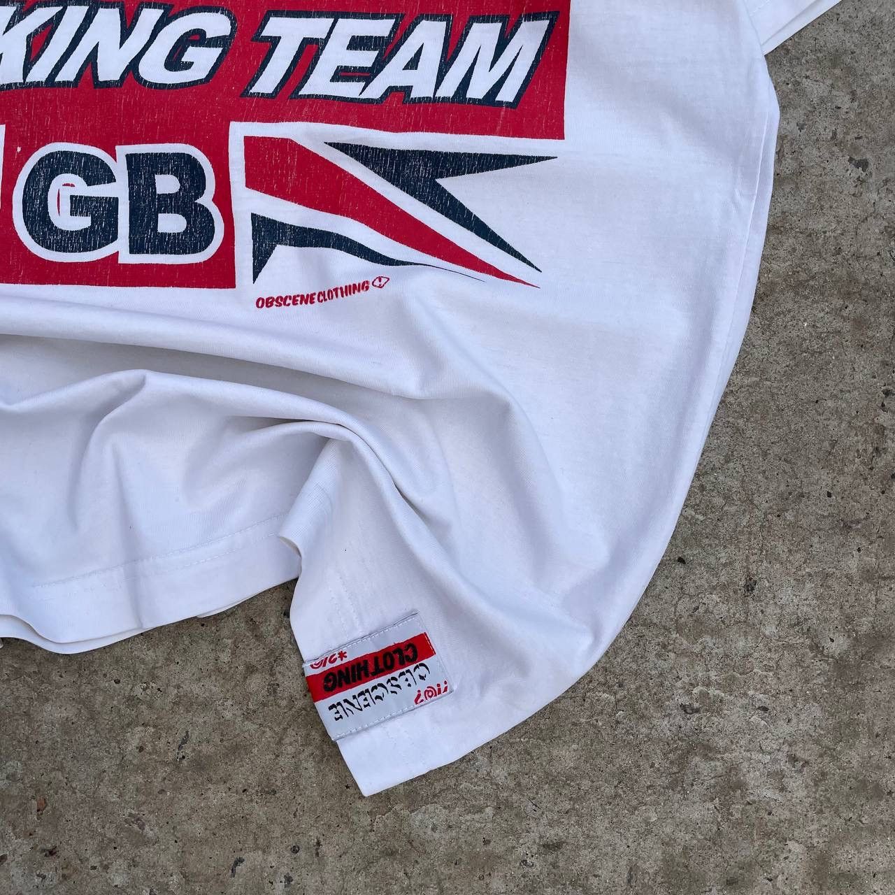 Hypebeast VTG Great Britain Drinking Team T-shirts Obscene Clothing Size US L / EU 52-54 / 3 - 10 Thumbnail