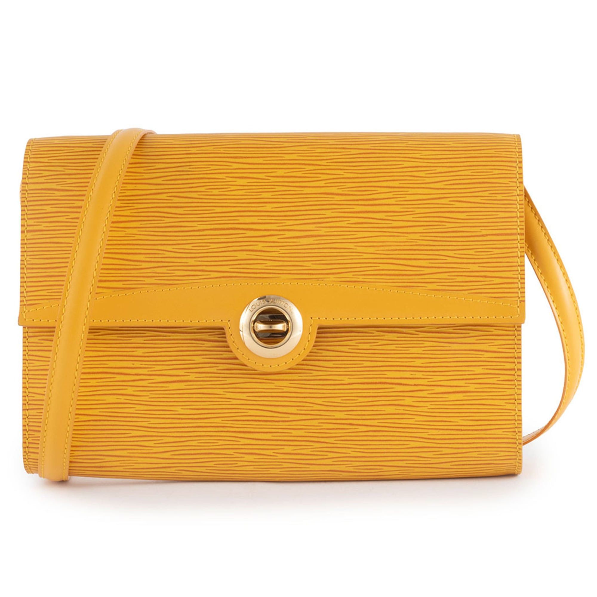 Louis Vuitton Louis Vuitton Arche Pochette Shoulder Bag in Epi Leather, Yellow, M52577 Size ONE SIZE - 1 Thumbnail