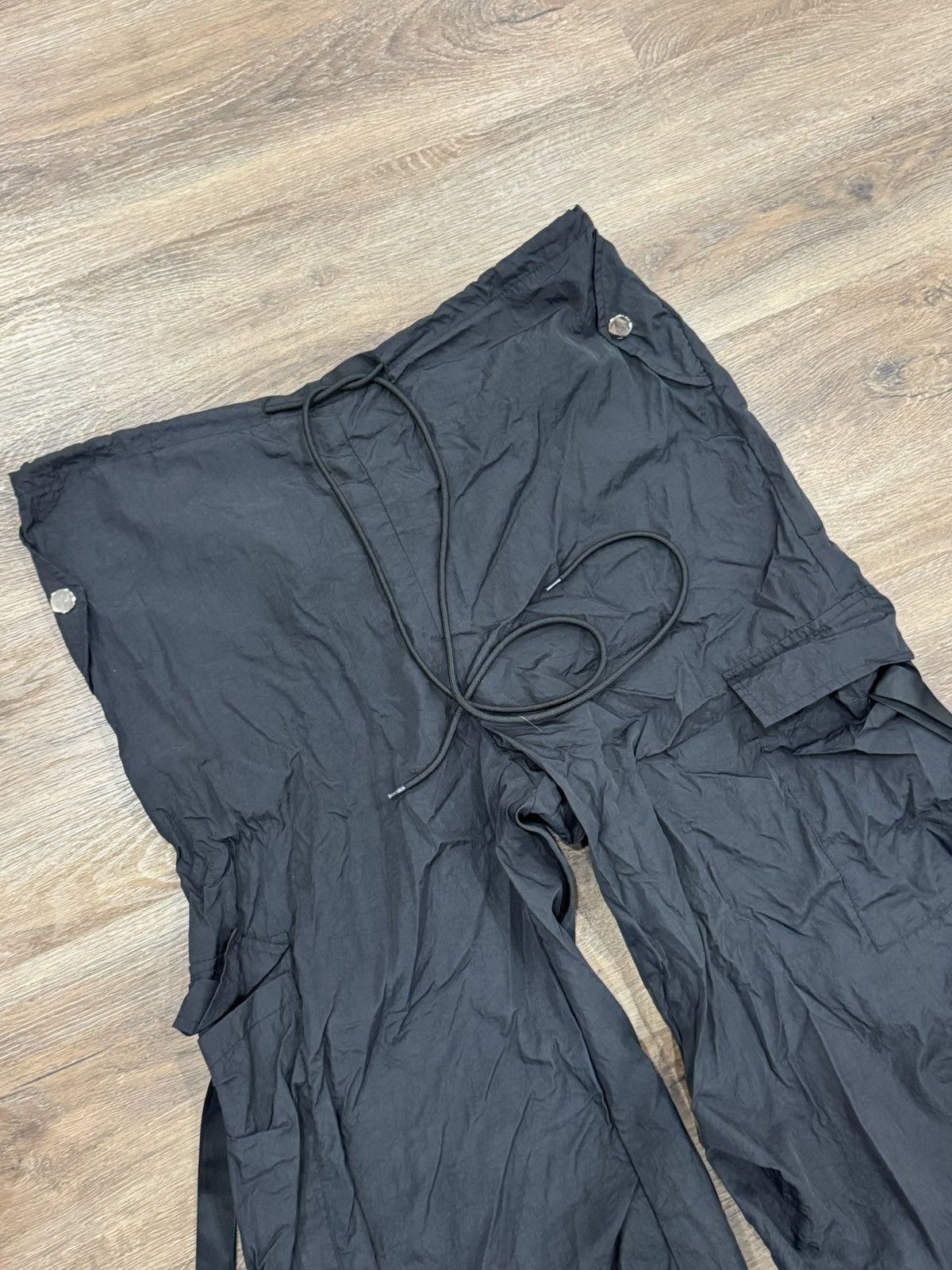 Japanese Brand Black bondage cargo pants Size US 34 / EU 50 - 5 Thumbnail