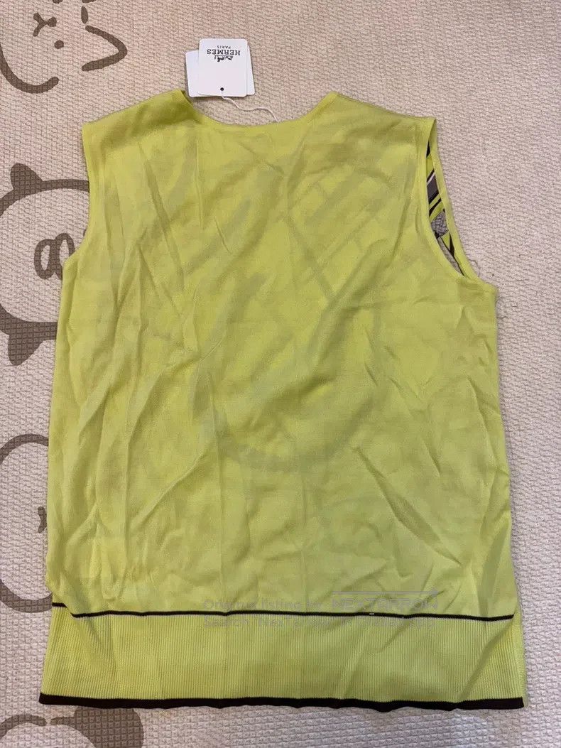 Hermes Hermes Silk women's sleeveless vest Size XXS / US 00 / IT 34 - 4 Thumbnail