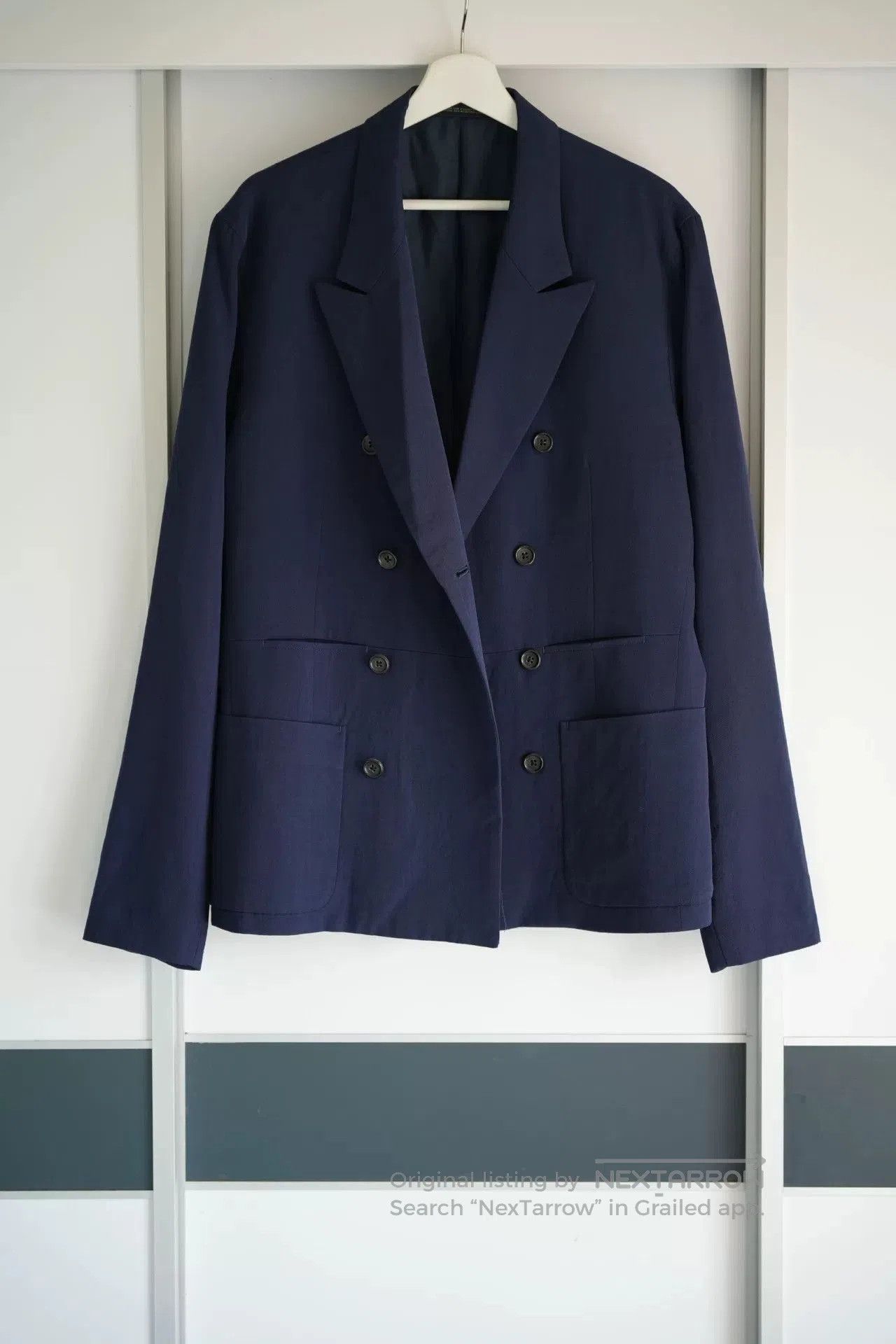 Yohji Yamamoto Yohji Yamamoto Double Breasted Suit Jacket. Size US M / EU 48-50 / 2 - 1 Thumbnail