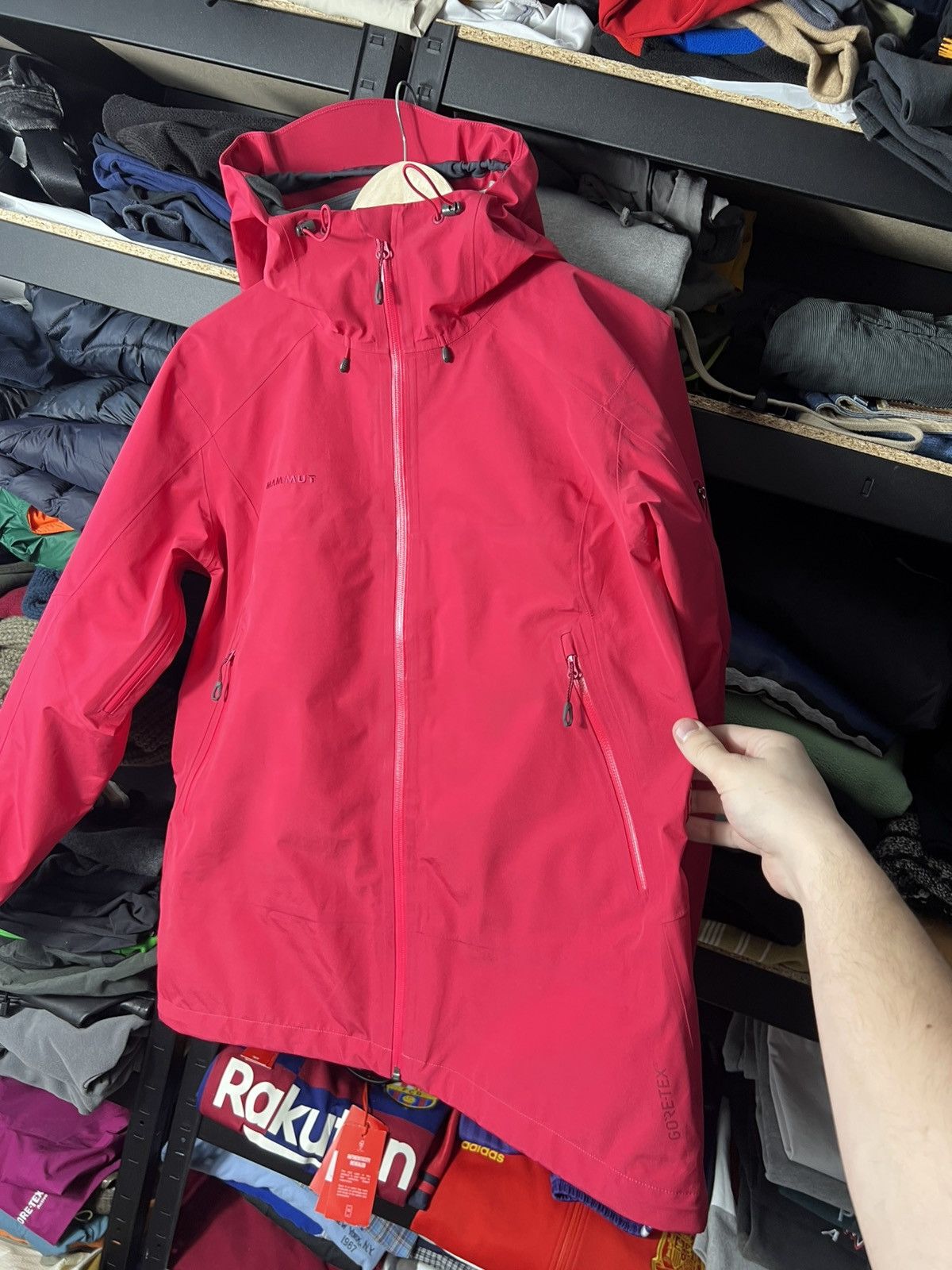 Mammut Mammut Gore-Tex Hooded Jacket Wmns Waterproof Hiking Outdoor Size XL / US 12-14 / IT 48-50 - 2 Thumbnail