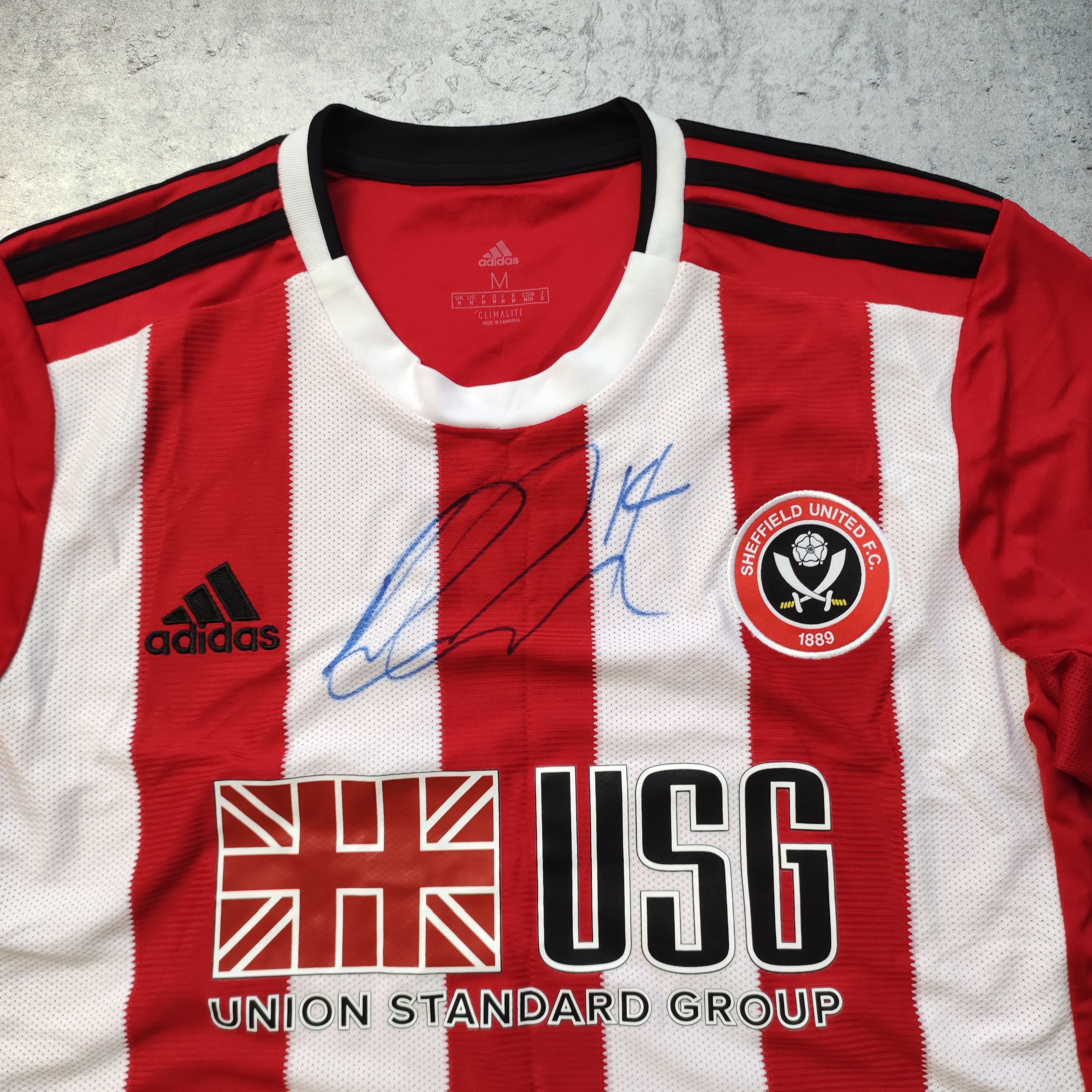 Other Sheffield United 2019/20 Football Home Signature 19 Jersey Size US M / EU 48-50 / 2 - 5 Thumbnail