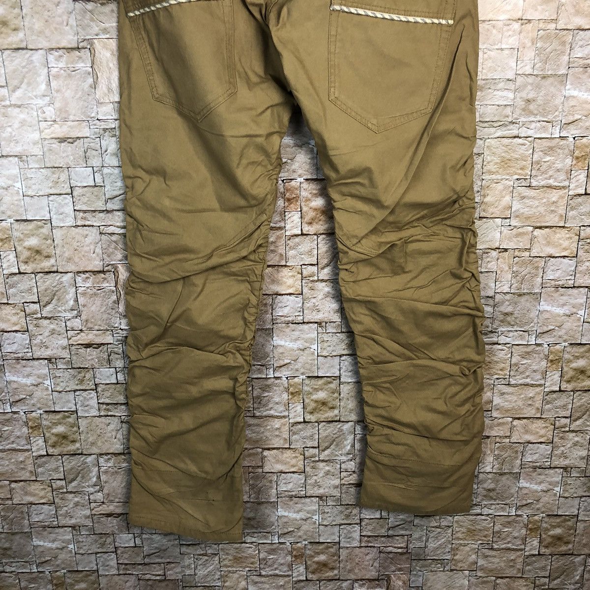 Japanese Brand DL Dominate handcraft Brown Cargo Multipocket Pants #A334 Size US 32 / EU 48 - 14 Thumbnail