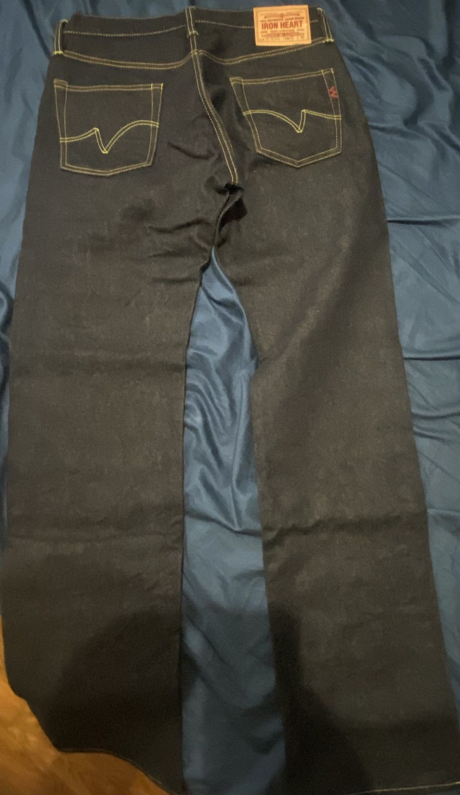 Iron Heart Iron Heart Denim 14oz Straight Leg Size US 35 - 2 Thumbnail