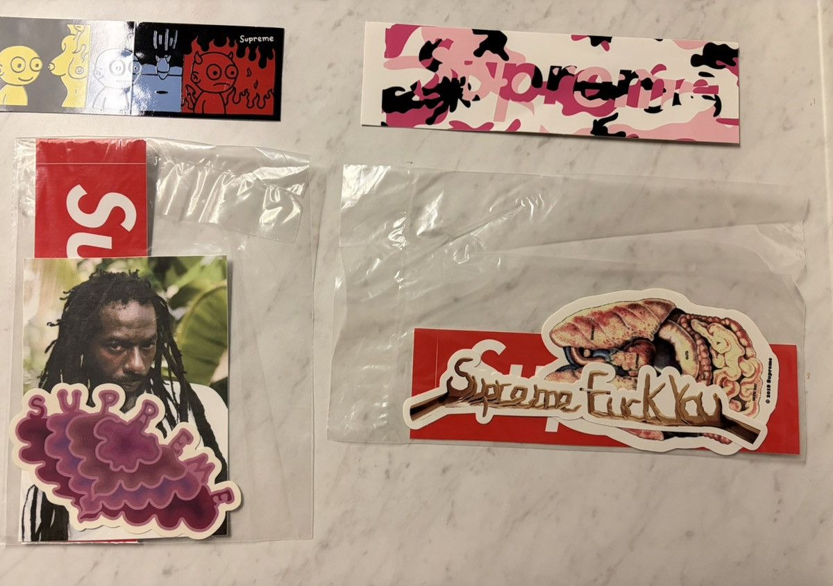 Supreme Supreme Stickers *Updated Size ONE SIZE - 4 Thumbnail