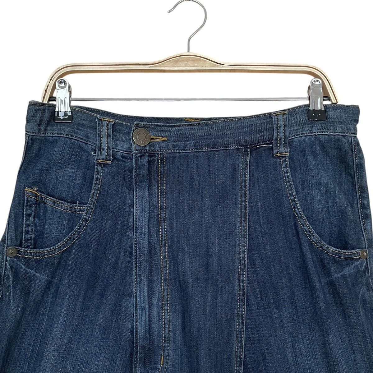 Frapbois × Issey Miyake × Japanese Brand Vintage Japanese Brand Frapbois Aladdin Crop Pants 2000s Size US 30 / EU 46 - 3 Thumbnail