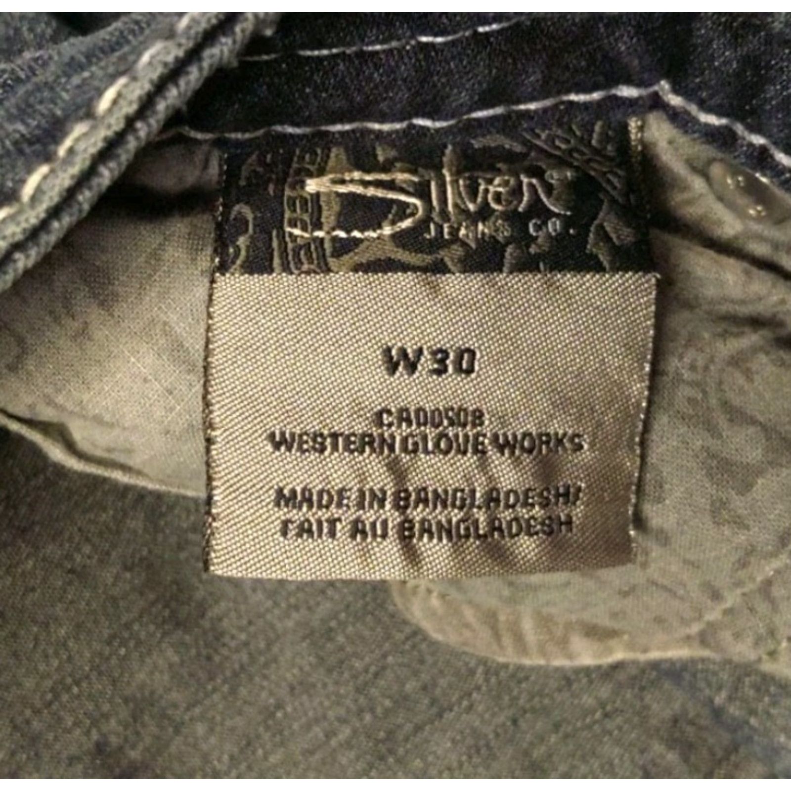 Silver Jeans Co. Silver Jeans Capri Jeans 30 Blue Aiko Capri Womens 5-Pocket Denim Logo Button Zip Stretch Crop Modern City Rock Casual Size 30" / US 8 / IT 44 - 6 Thumbnail