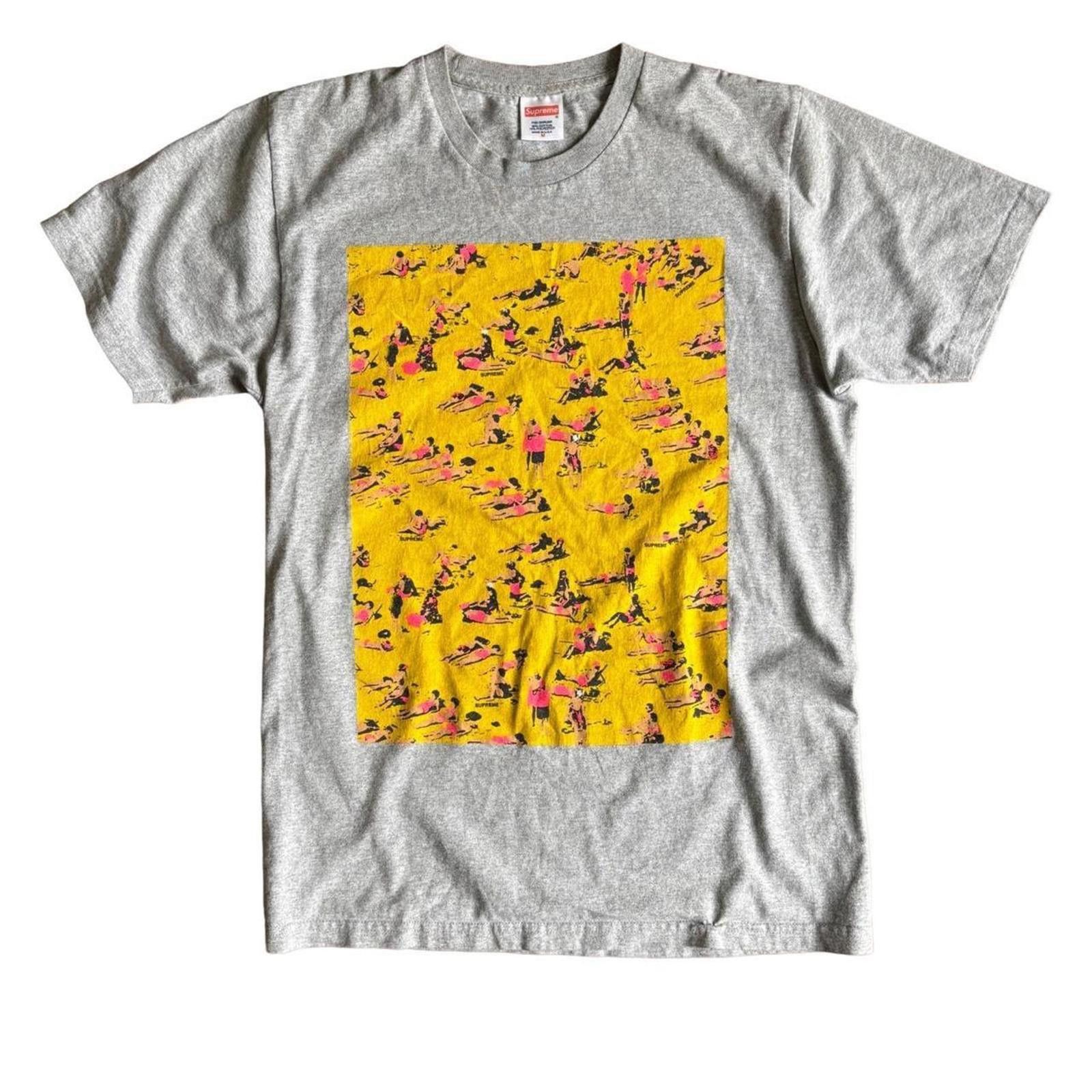 Supreme Supreme SS16 Beach Graphic T Shirt Grey M Size US M / EU 48-50 / 2 - 1 Thumbnail