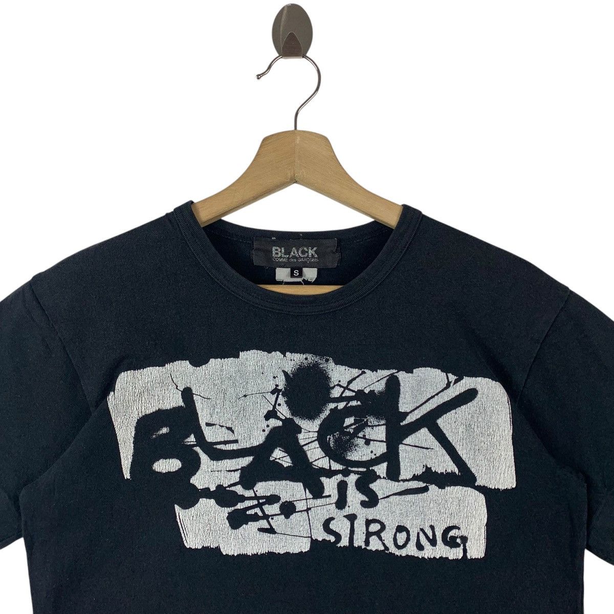 Comme des Garcons BLACK Comme des Garçons black is strong tee Size US S / EU 44-46 / 1 - 2 Thumbnail